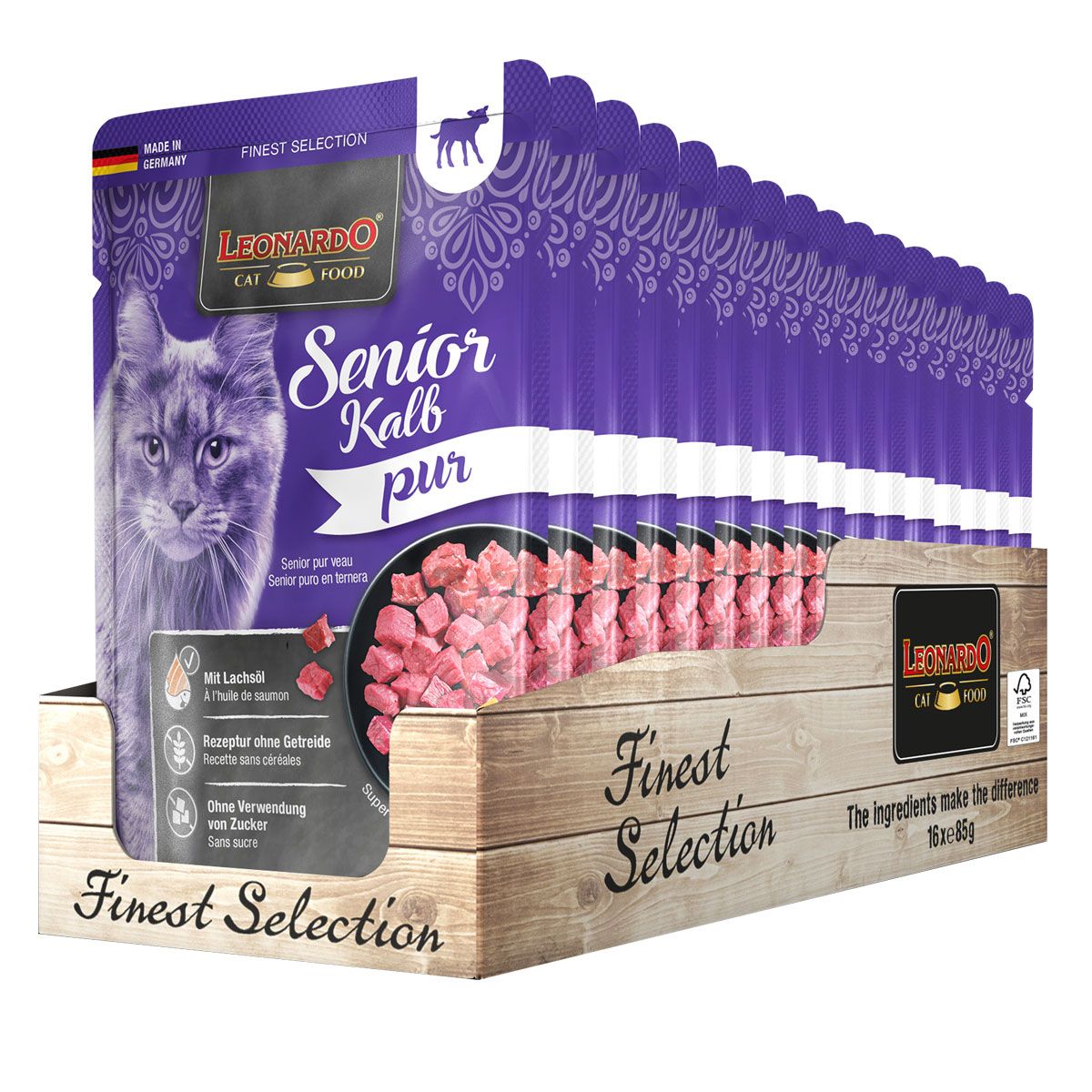 Leonardo Finest Selection Senior Kalb pur 1,36 kg