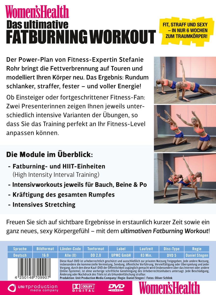 Women's Health-Das Ultimative Fatburning Workout