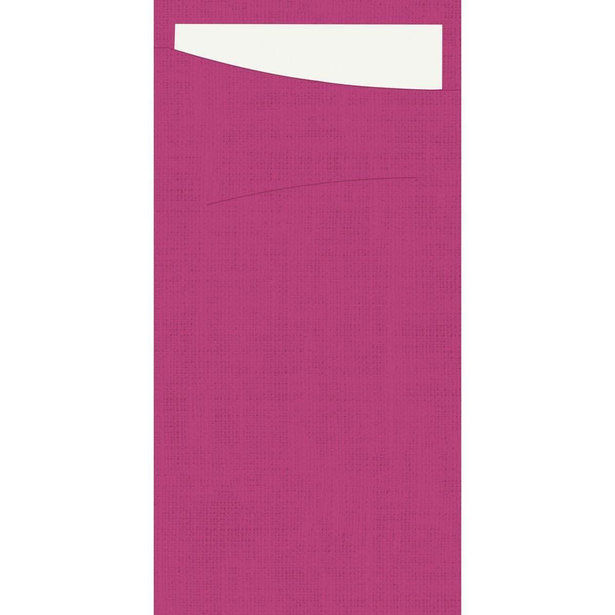 Sacchetto Dunisoft 230 x 115 mm fuchsia/weiß 960 St Tücher