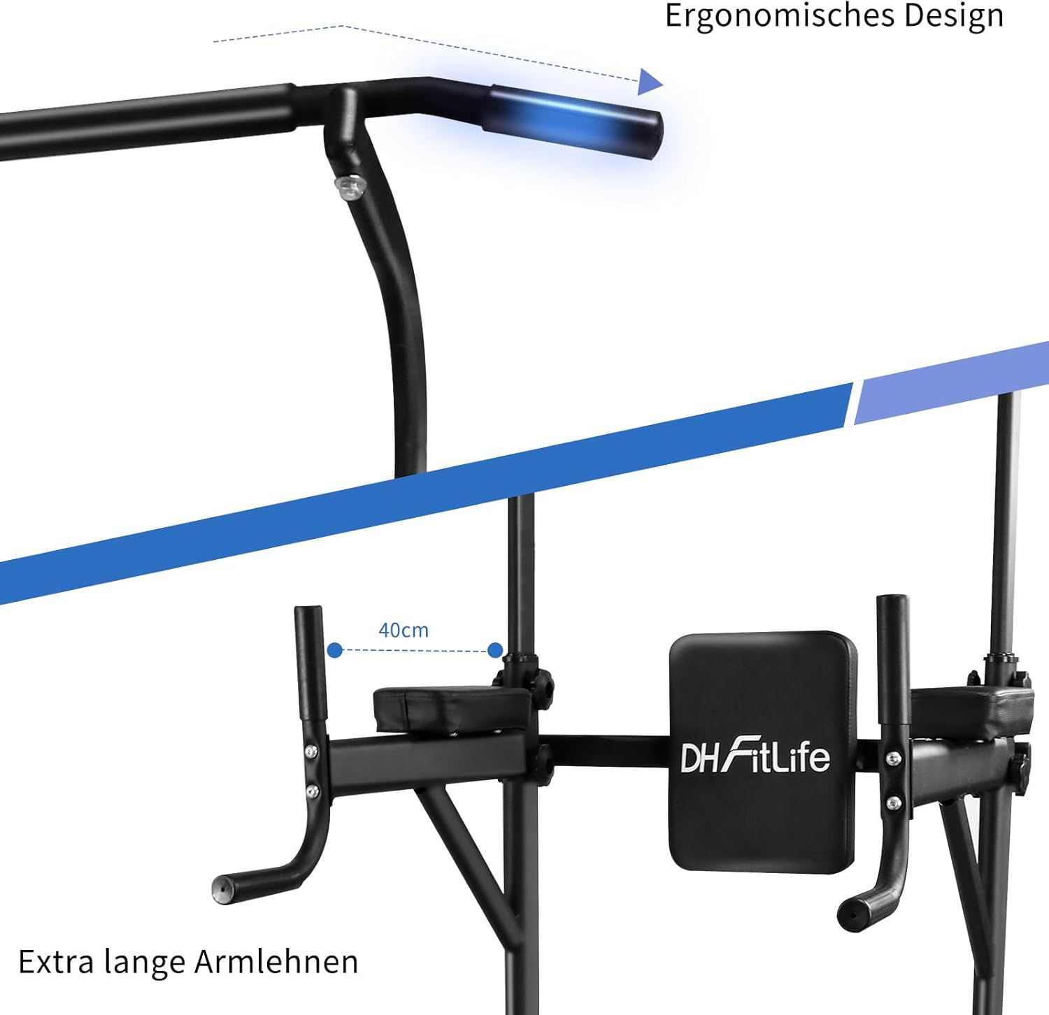 DH FitLife multifunktional Dip Station