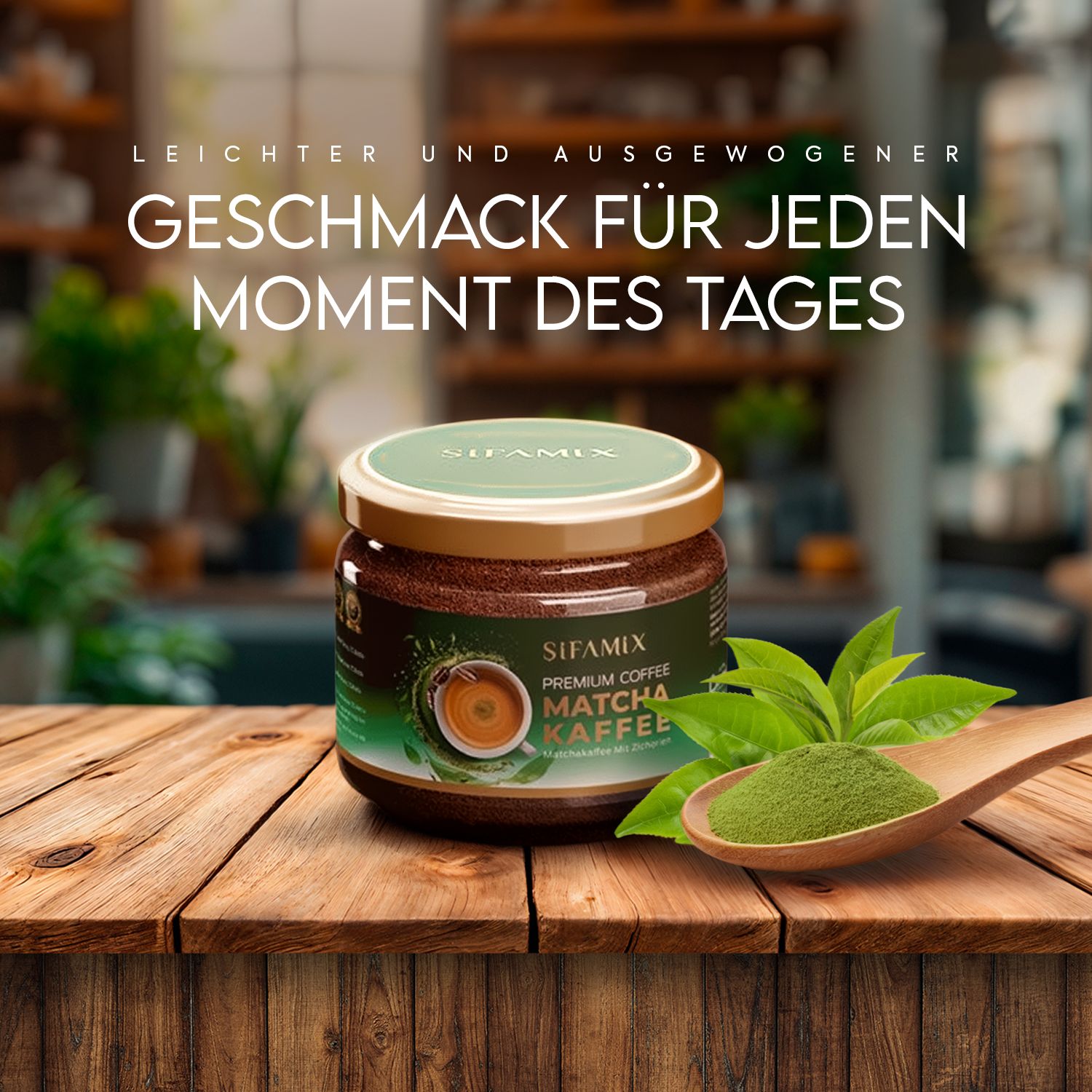 ŞİFAMİX Matcha Kaffee