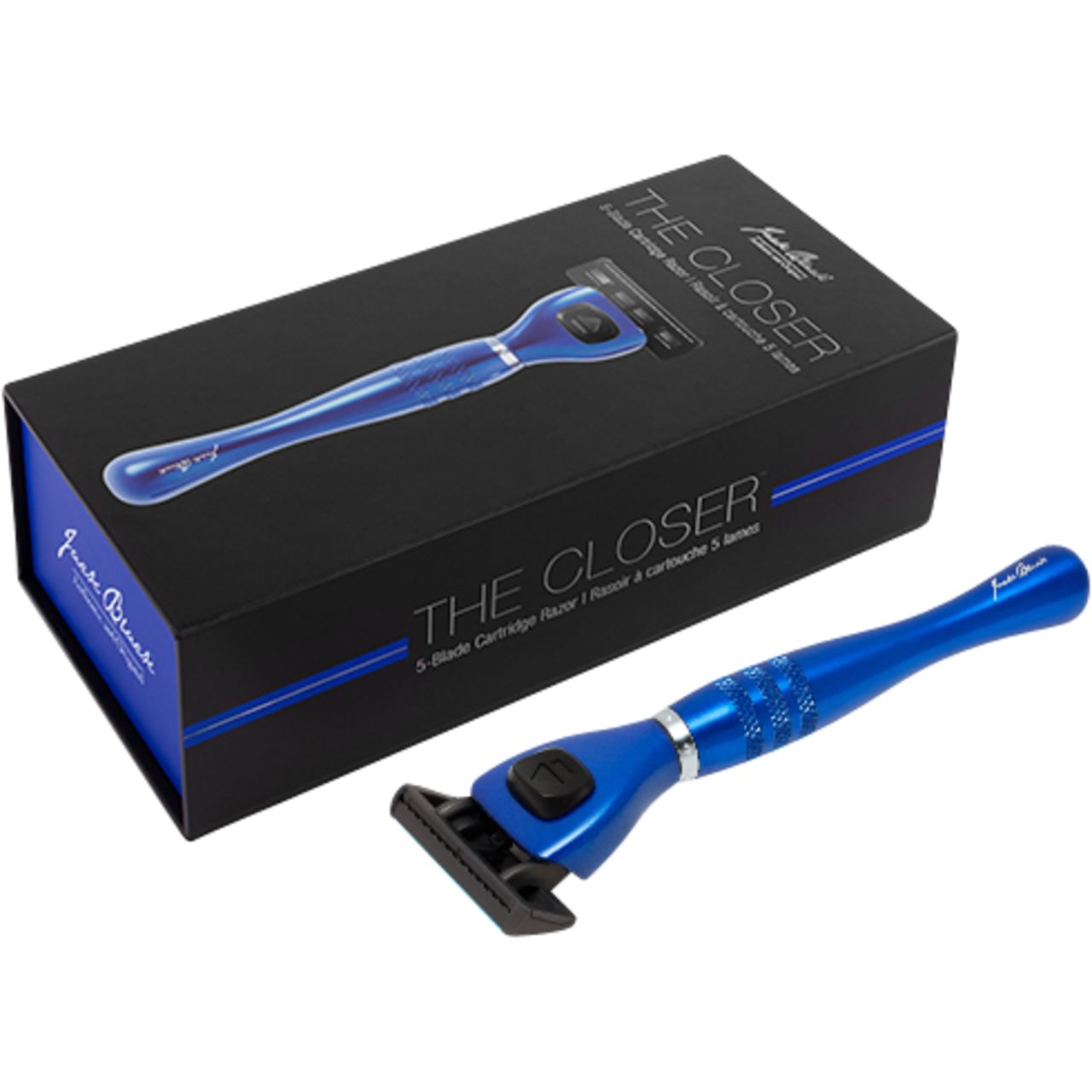 Jack Black, The Closer 5-Blade Cartridge Razor 1 Razor + 2 Cartridge