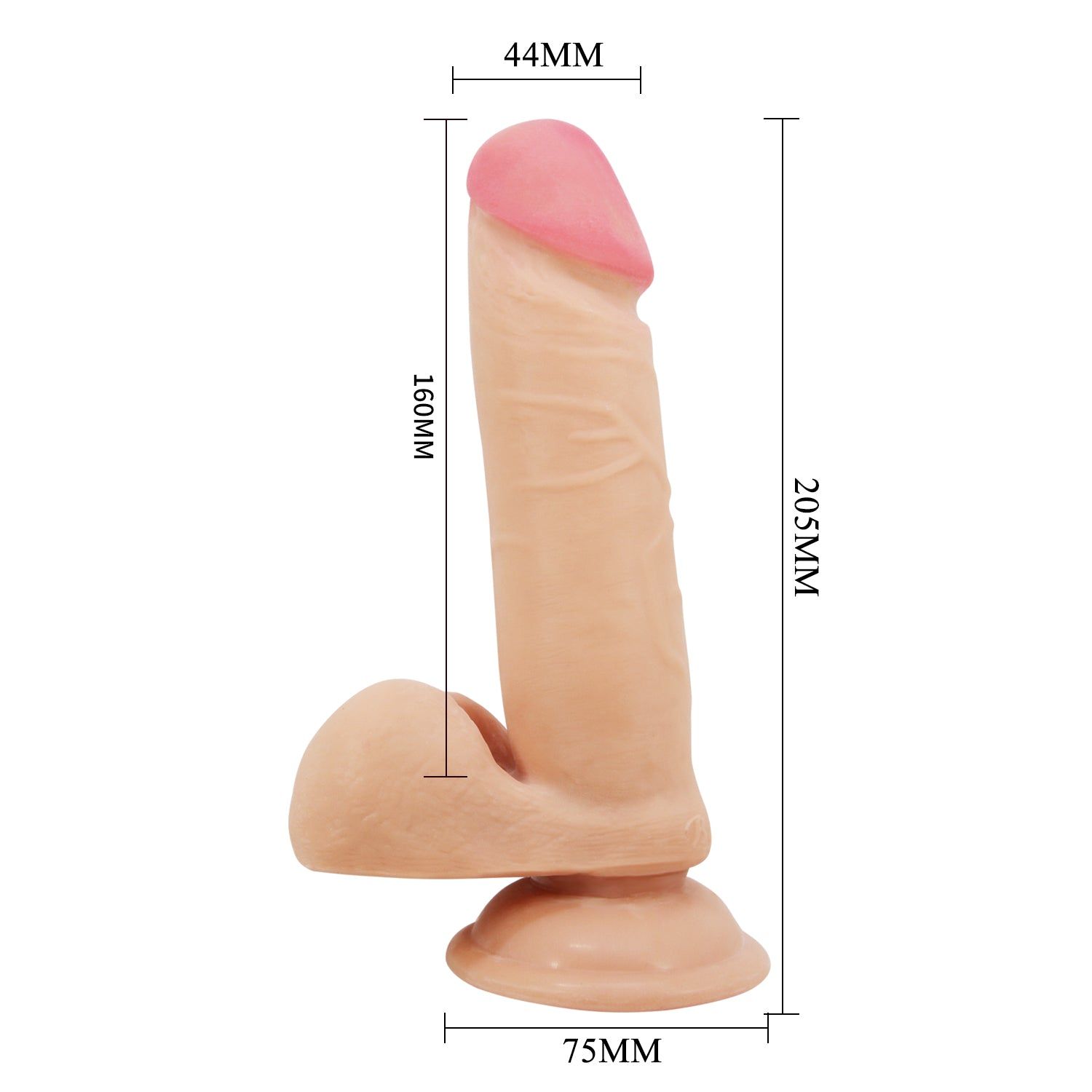 Dildo Realistico Creel 20,5 cm