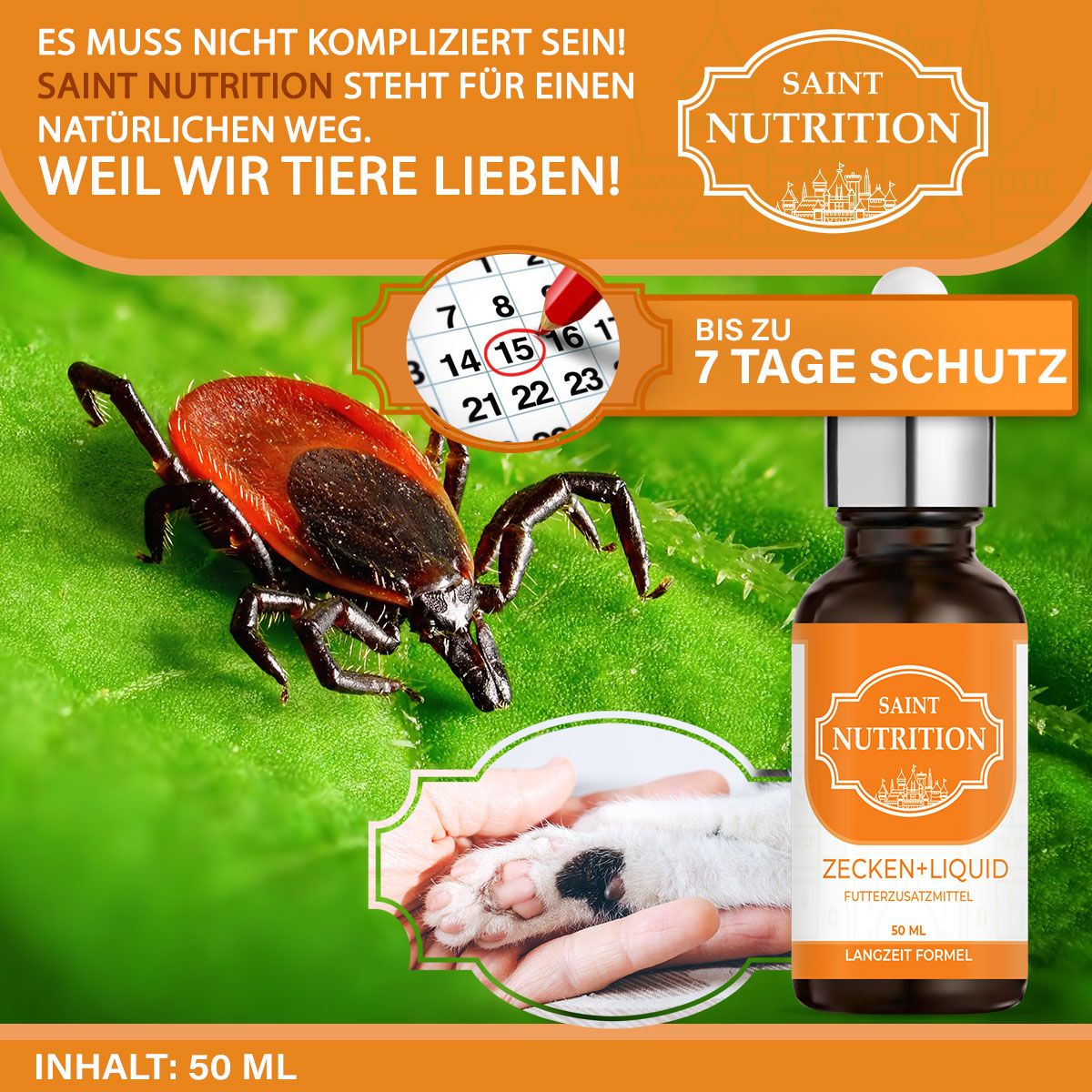 Saint Nutrition® | Zeckenschutz Oil