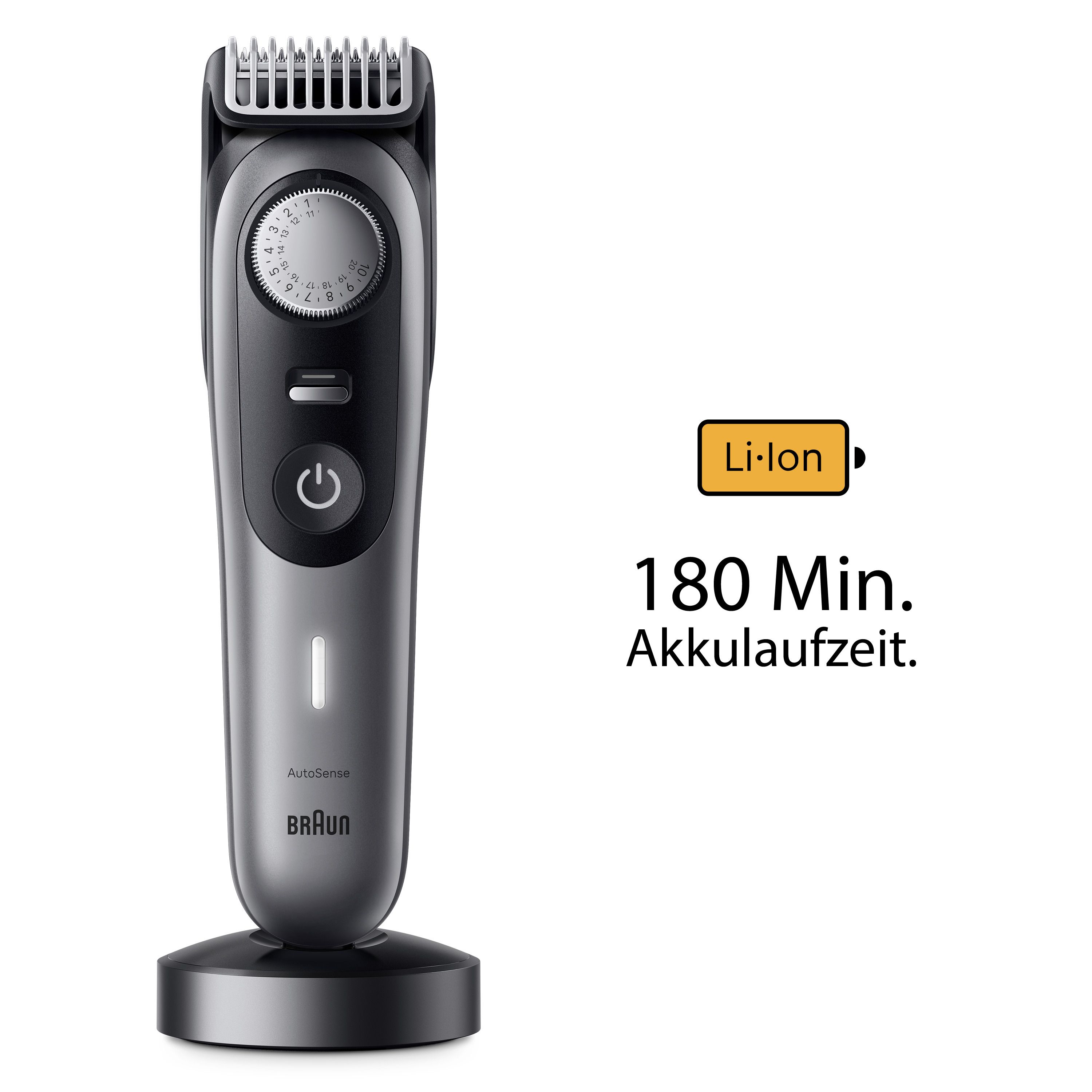 Braun - Barttrimmer "BT9420" in Schwarz/Grau