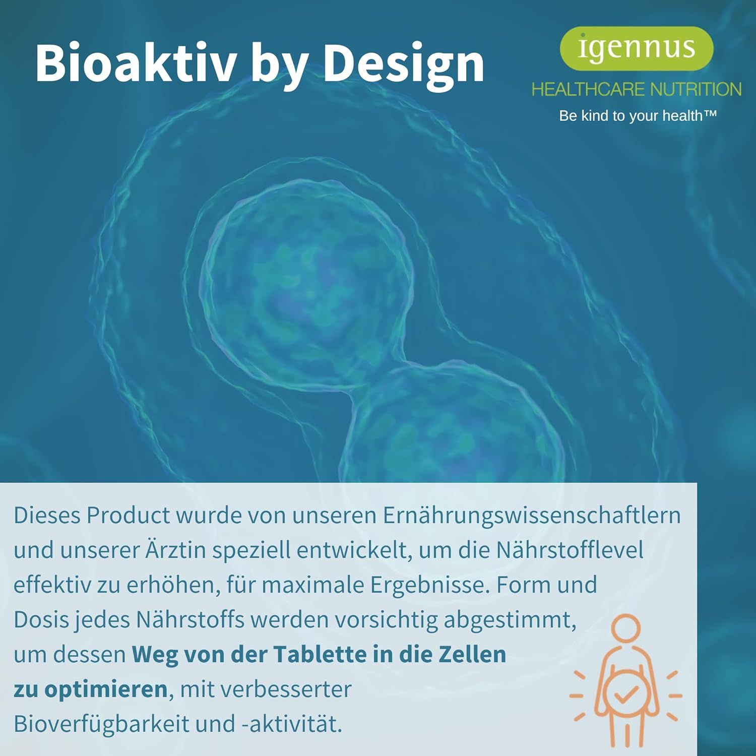 Igennus Advanced Multivitamin Tabletten für Männer