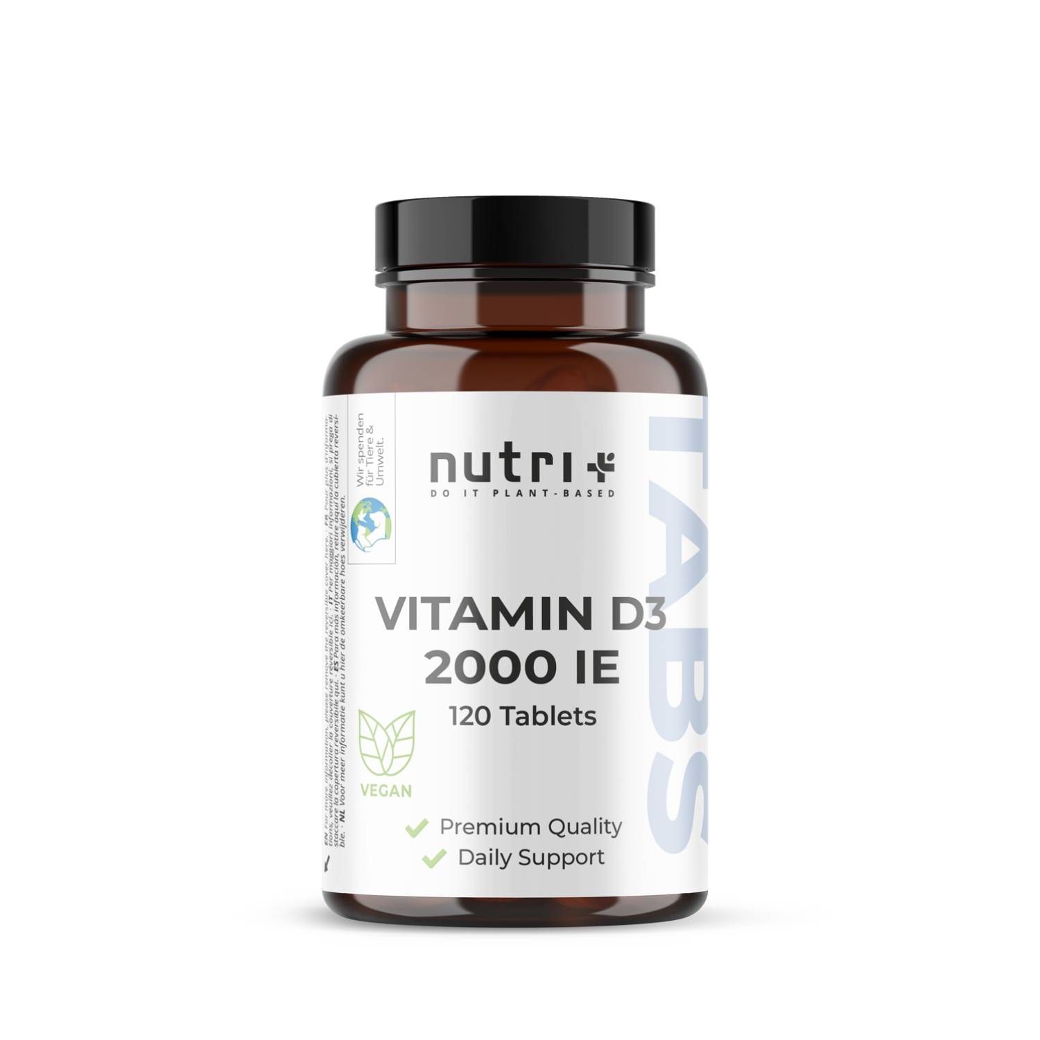 nutri+ D3 2000 IE Tabletten 120 St