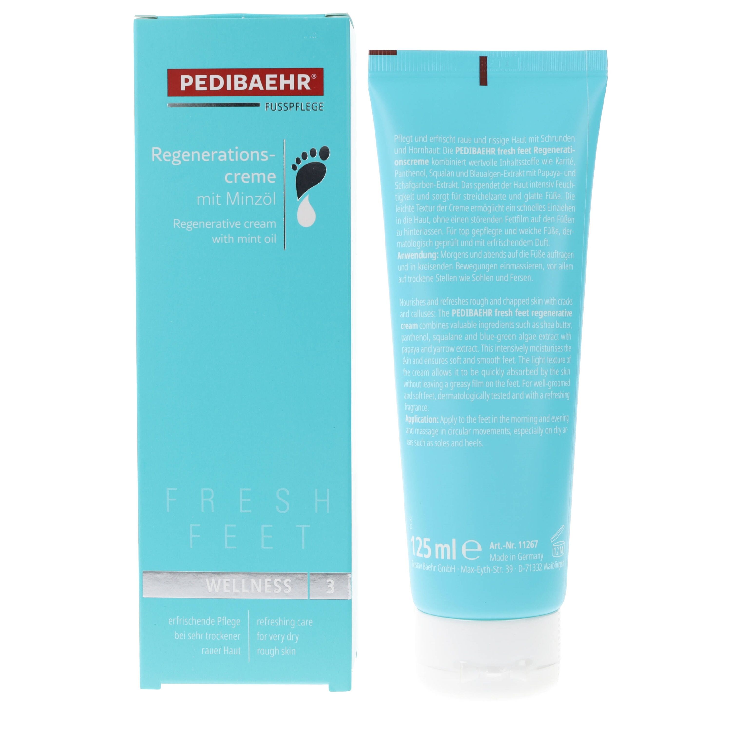 Pedibaehr fresh feet Regenerationscreme mit Minzöl