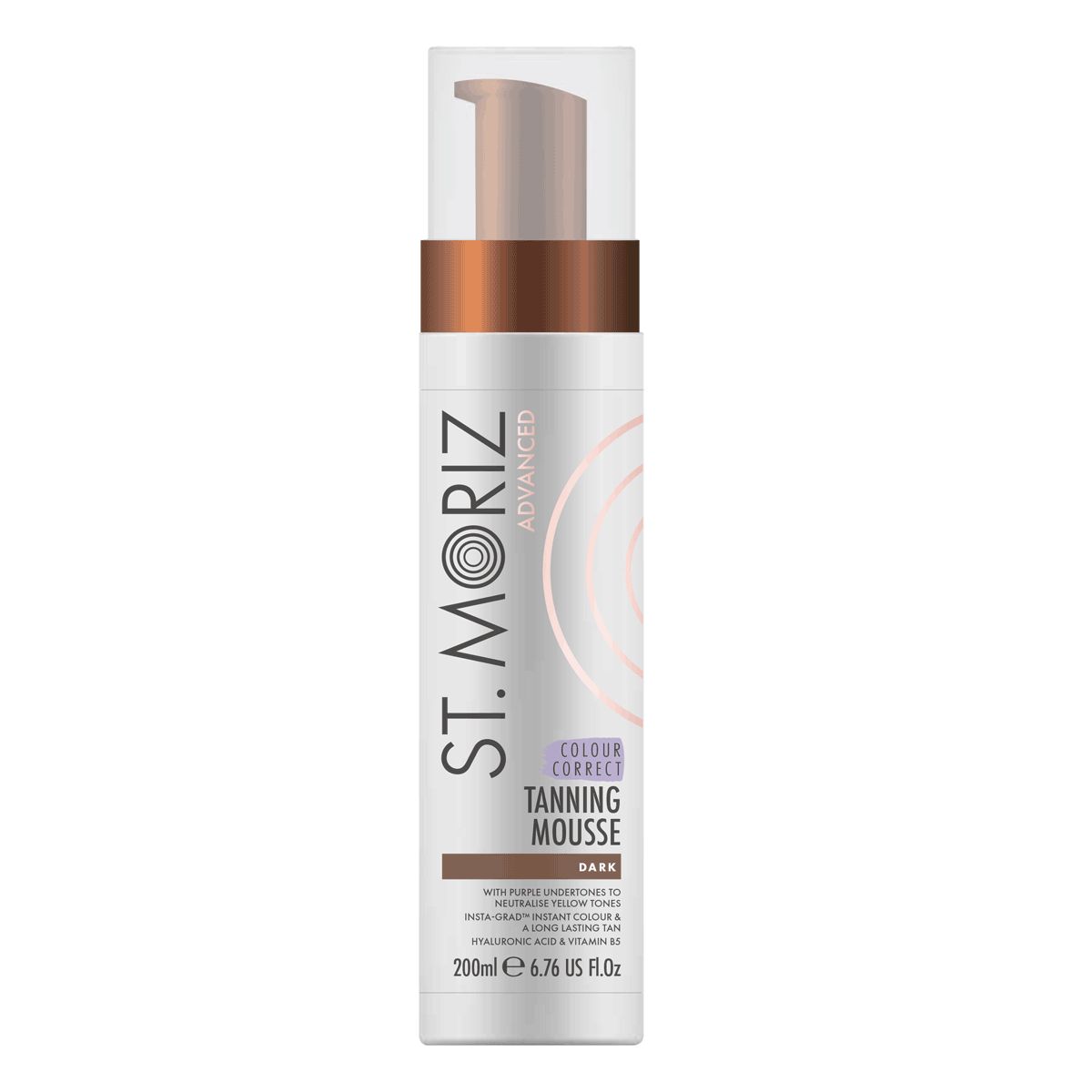 St. Moriz Advanced Farbkorrigierendes Selbstbräunungsmousse – Dunklere Bräune