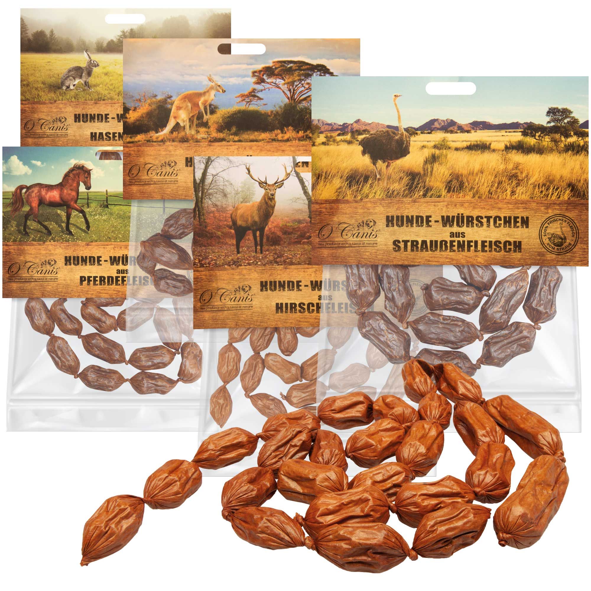 Schecker - Premium-Hundewürstchen (Kängurufleisch)