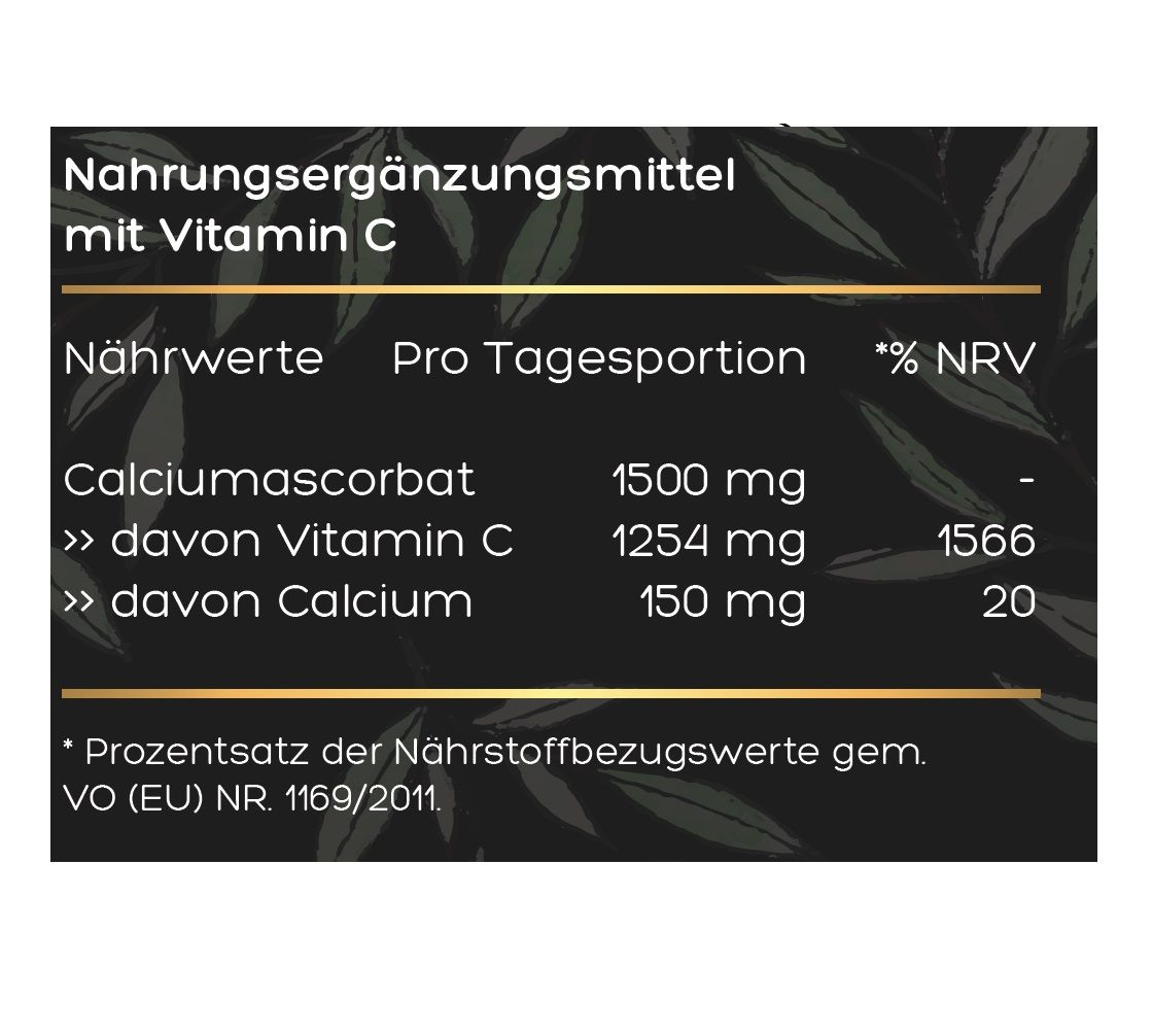 Luondu Vitamin C Gepuffert Pulver 500 g