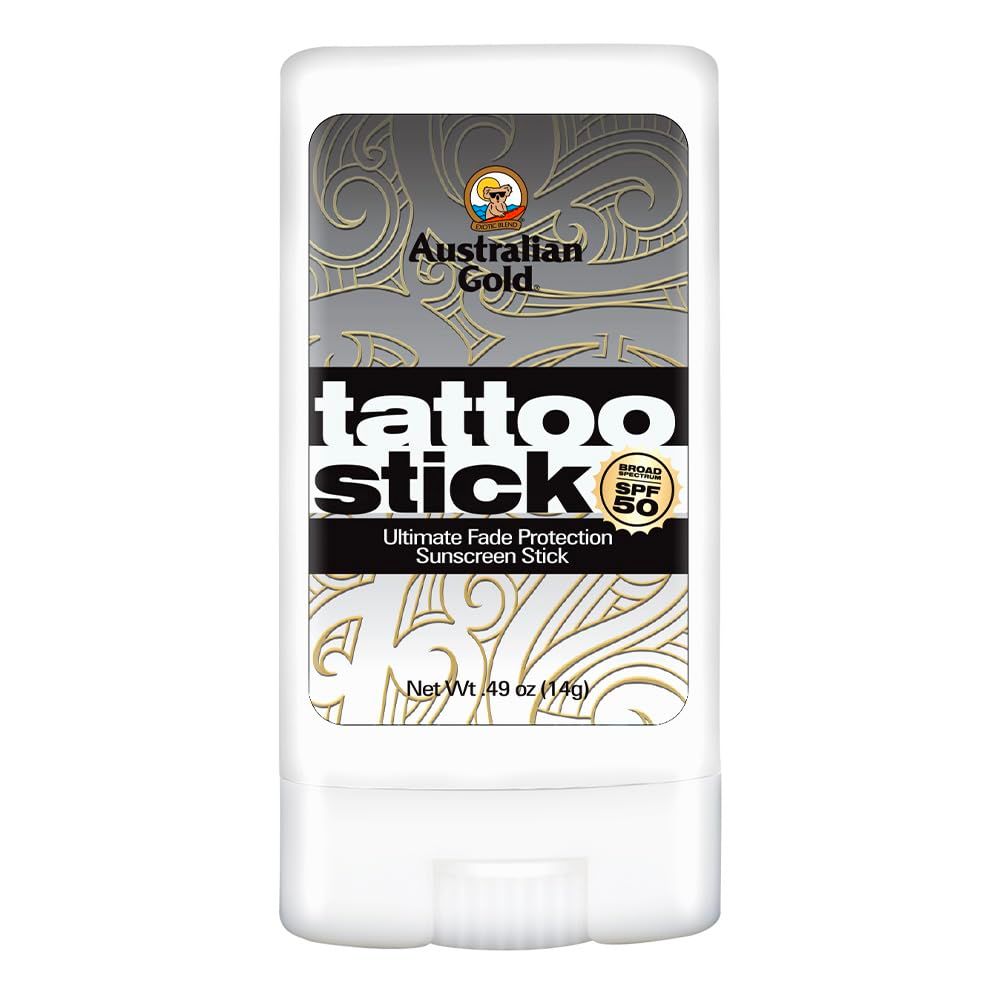 Australian Gold Stick Solare per Tatuaggi SPF 50 - 14 g