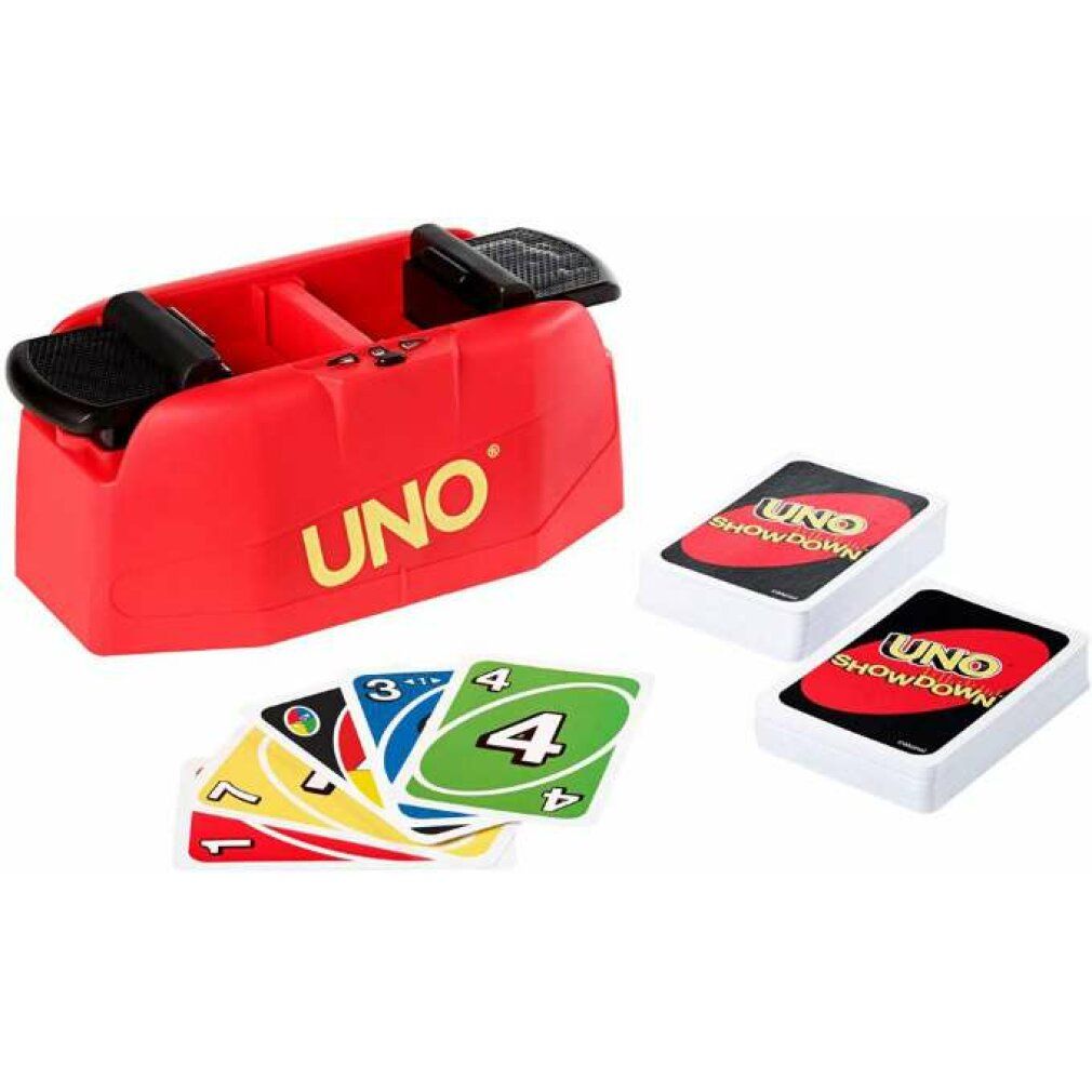 Mattel Games uno Showdown Gioco delle carte di sicurezza