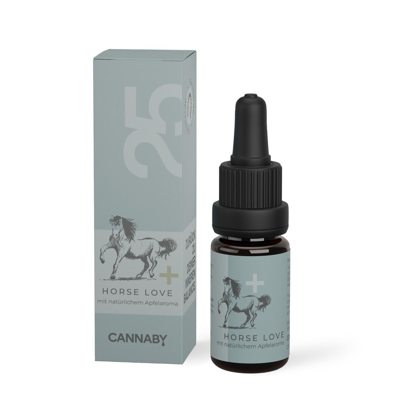 CANNABY Premuim CBD Öl 25% für Pferde Breitspektrum