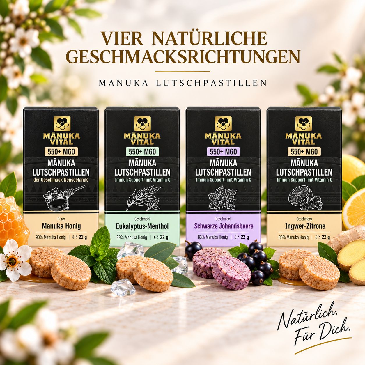 Manuka Vital Manuka Lutschpastillen MGO 550+