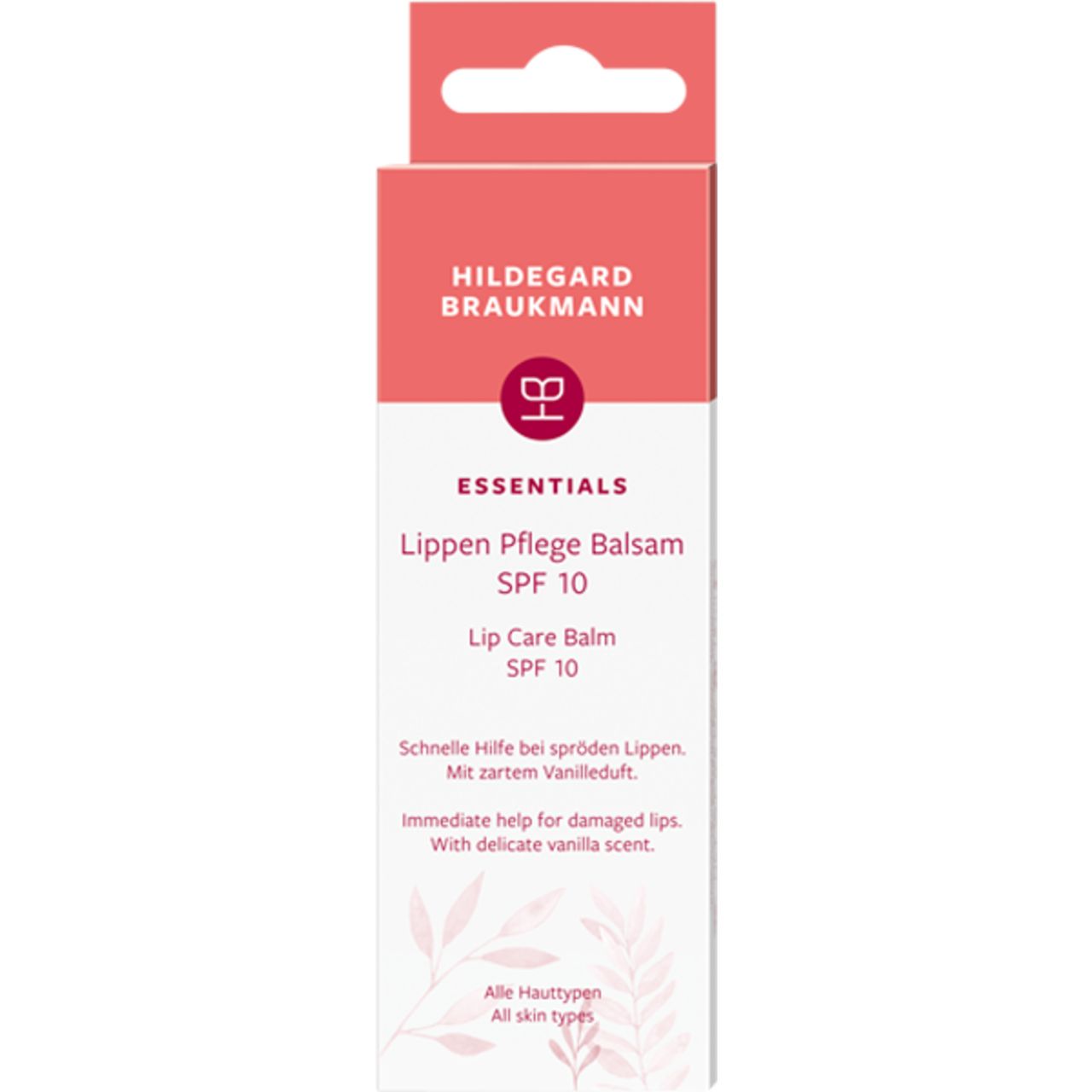Hildegard Braukmann, Essentials Lippen Pflegebalsam SPF 10