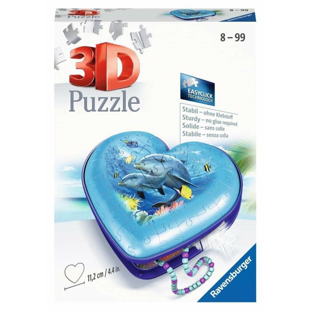 ravensburger 3D-Puzzle Herz Unterwasserwelt 54 Teile