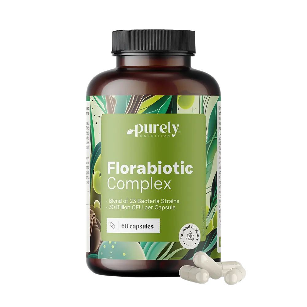 Purely Florabiotic Complex – synbiotische Formel mit 30 Milliarden KBE 60 St Kapseln
