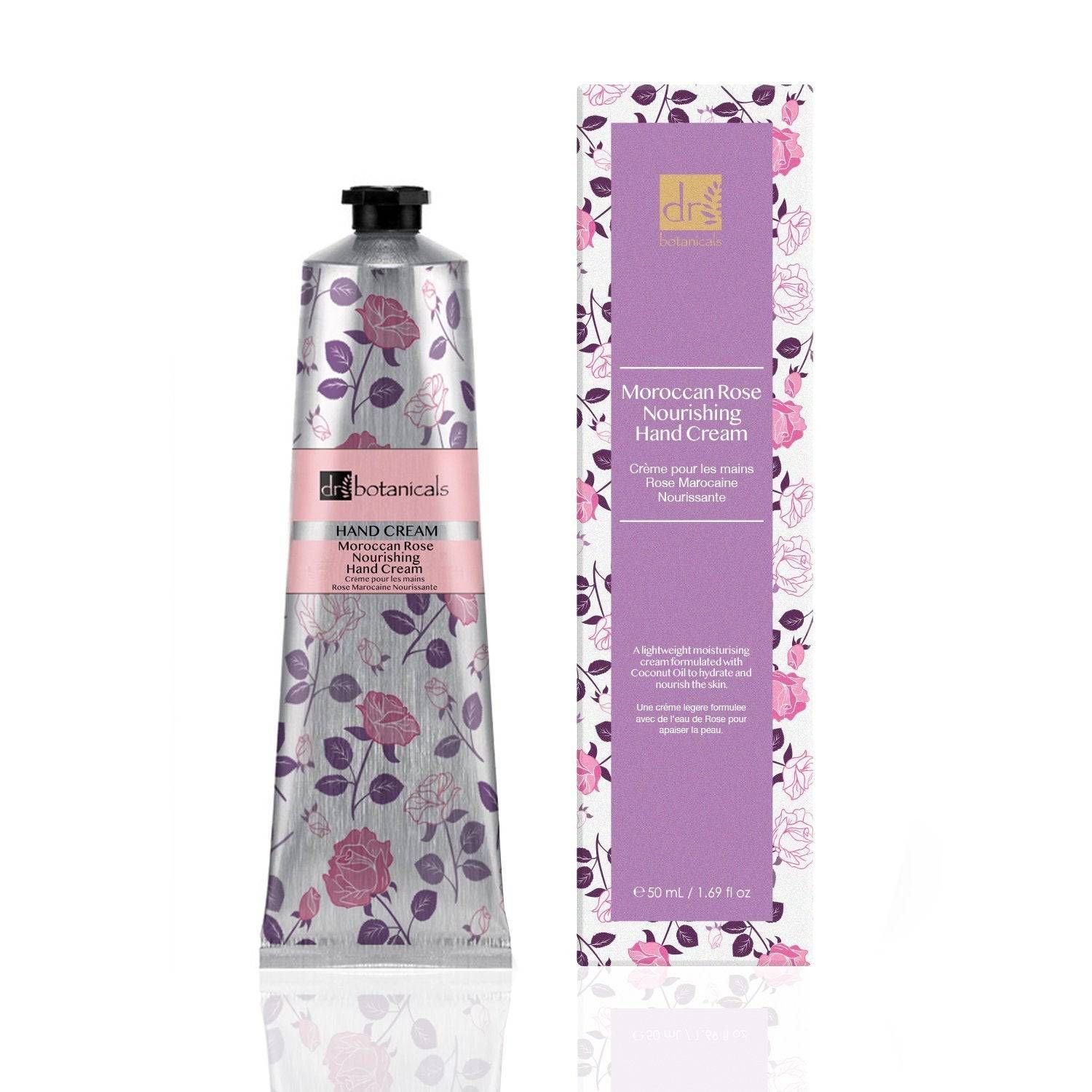 Dr Botanicals Moroccan Rose Nourishing Hand Cream 50 ml