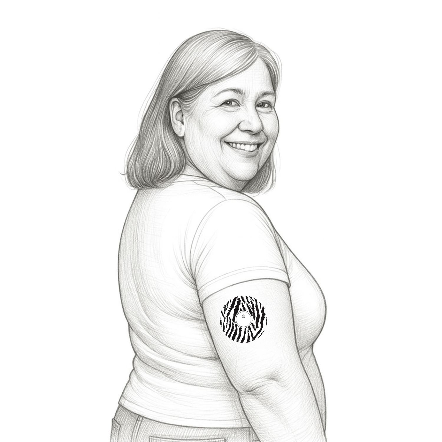 Diasticker® FreeStyle Libre 3 / 3 Plus Fixiertapes "Safari"