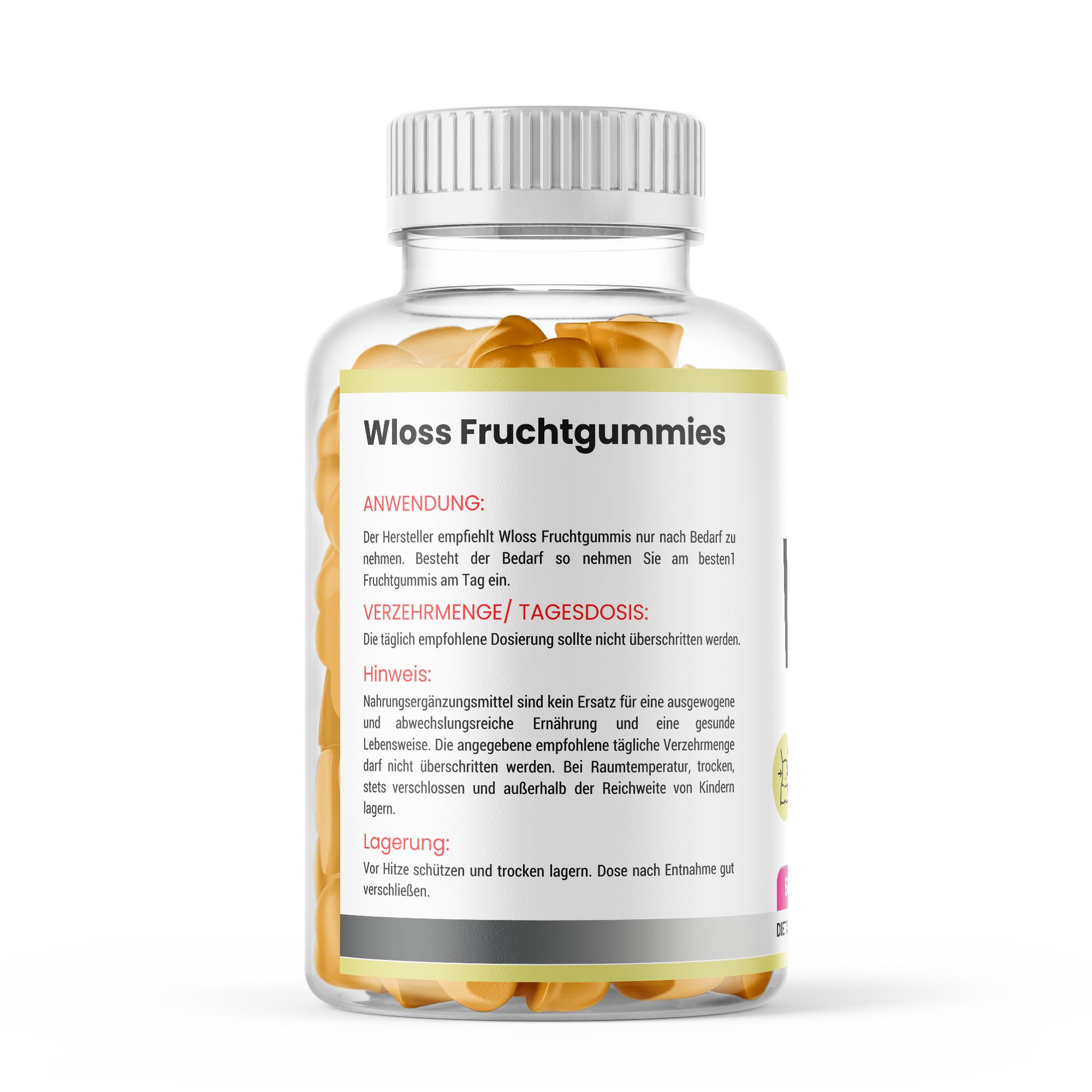 W-Loss Gummis 60 St Fruchtgummi