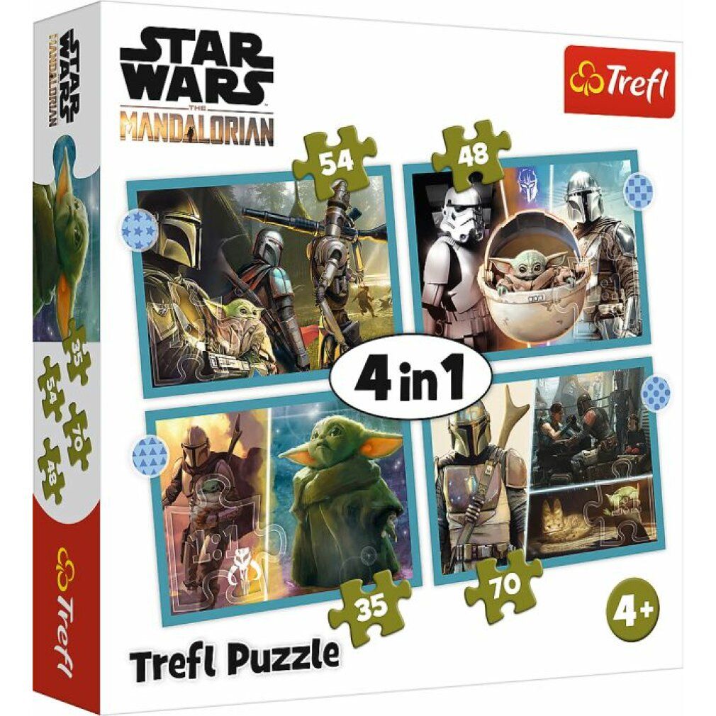 Puzzle 4 in 1 35,48,54,70 pezzi ? Stella w