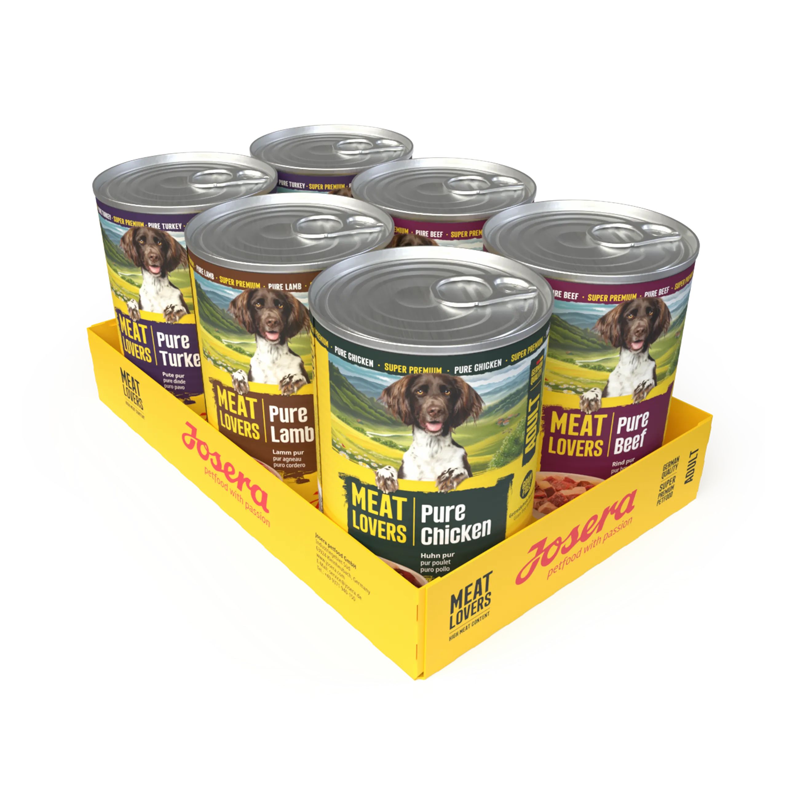 JOSERA Meat Lovers Adult Pure Multipack