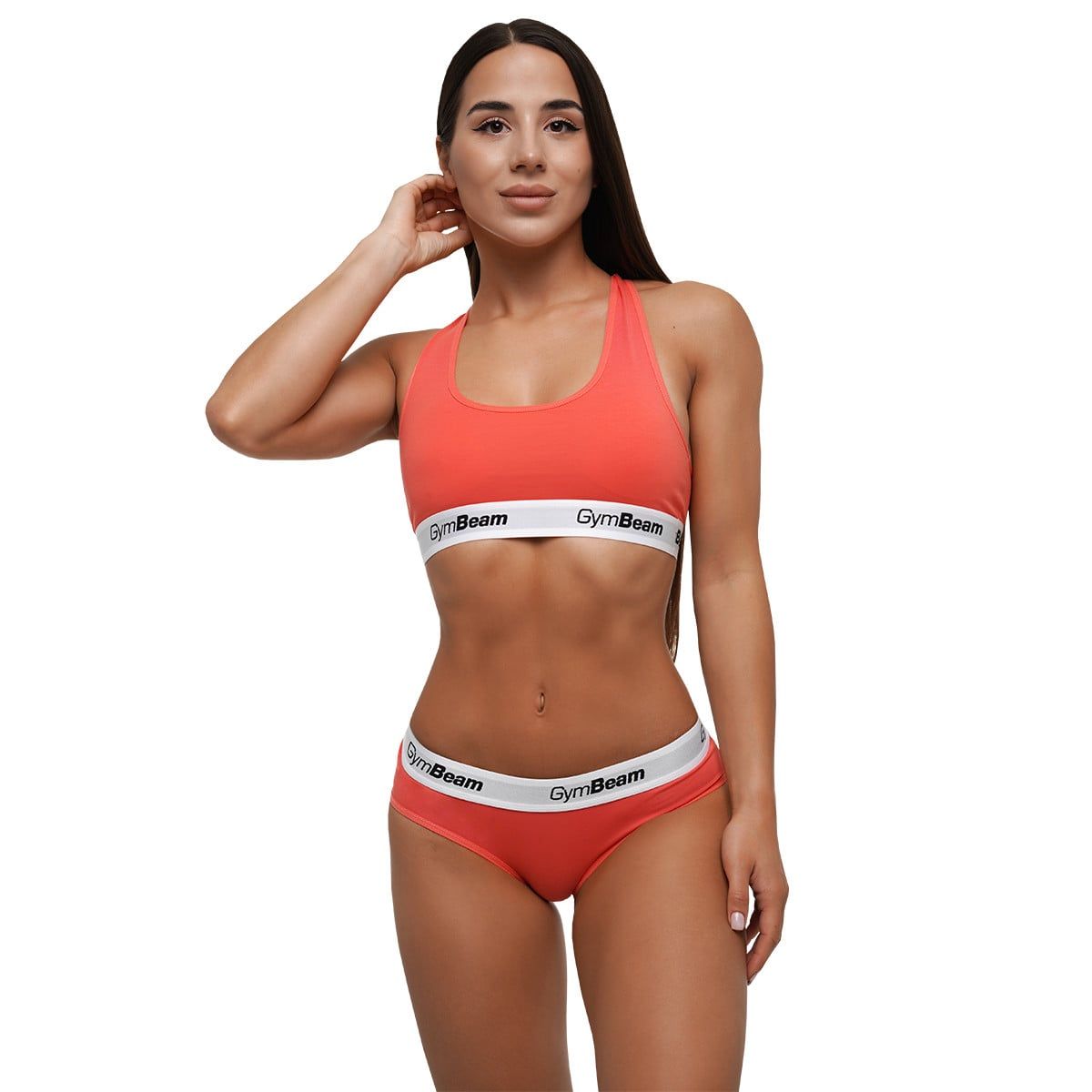 GymBeam Slips für Frauen im 3er-Pack mit Classic-Fit in Strawberry Red