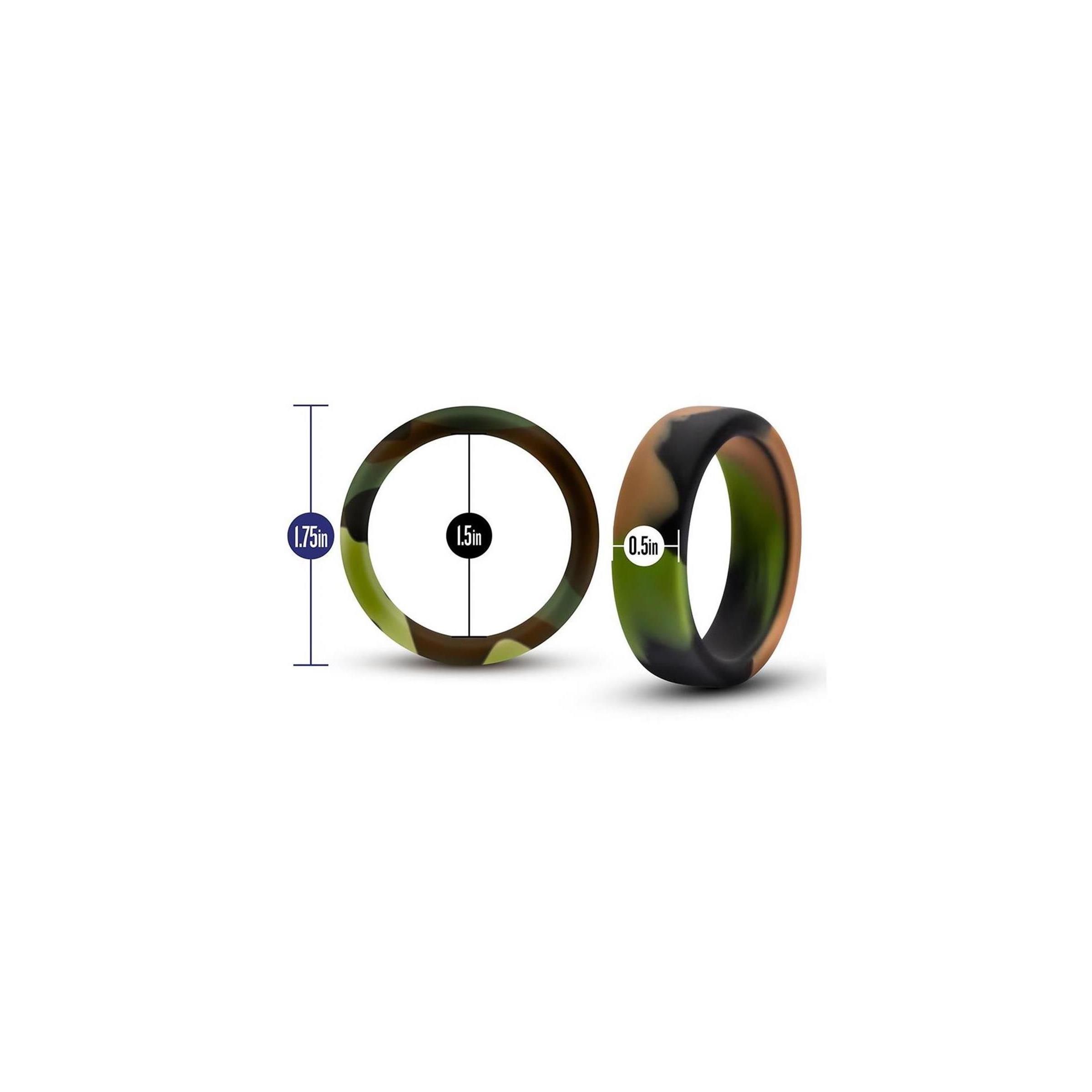 Blush - PERFORMANCE SILICONE CAMO COCK RING