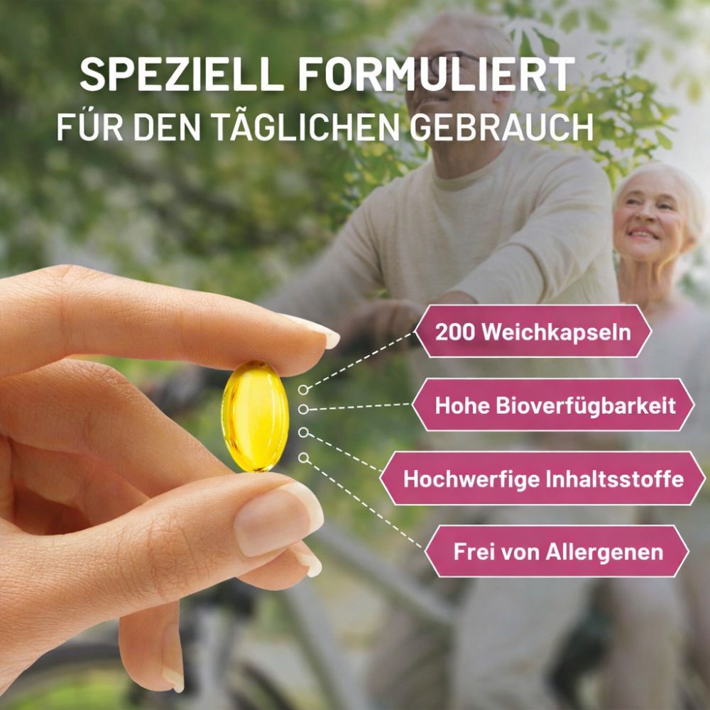 Prowise Odourless Garlic Kapseln, 45.000mg, 200 Stück, hohe Bioverfügbarkeit.