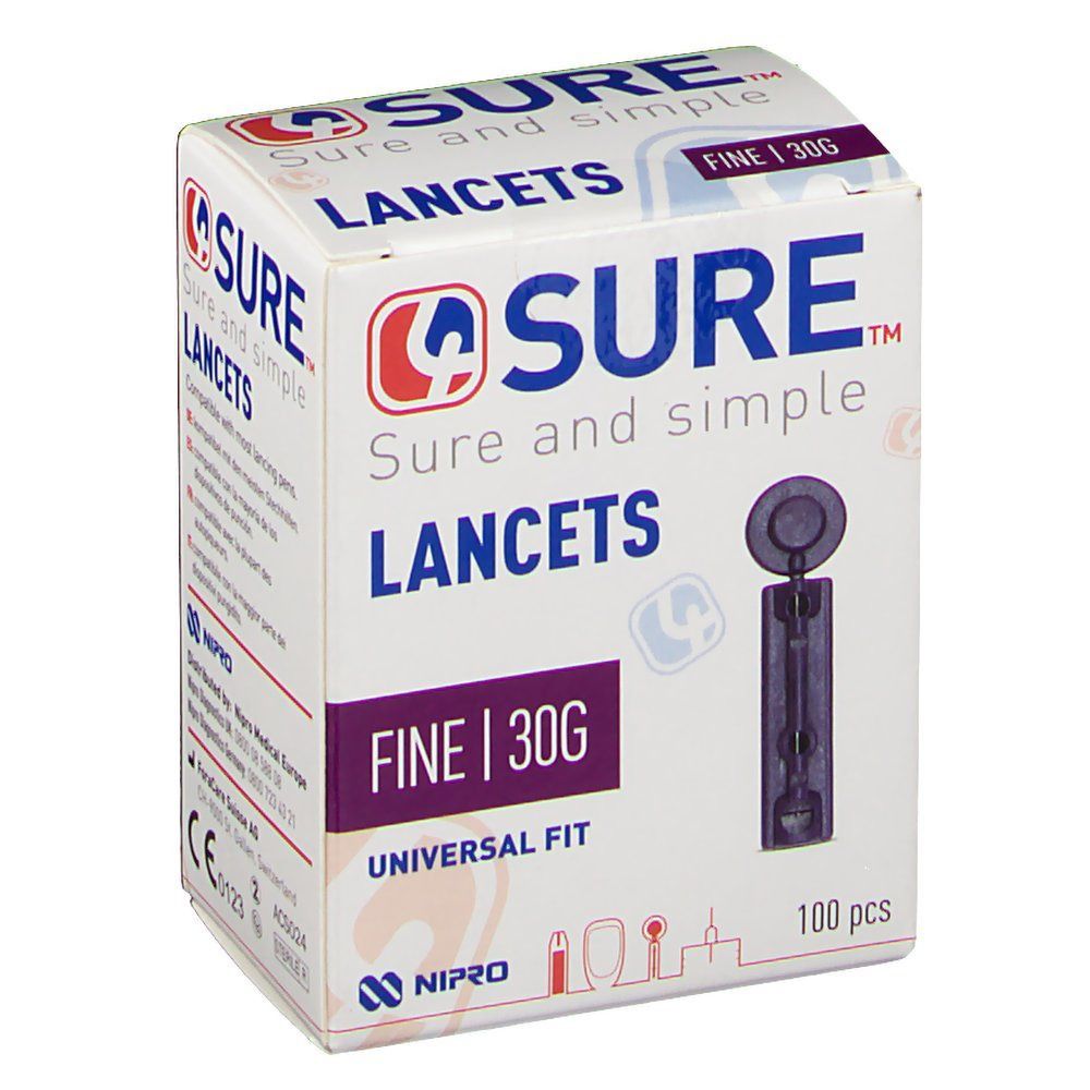 4SURE Lancets fine 30G