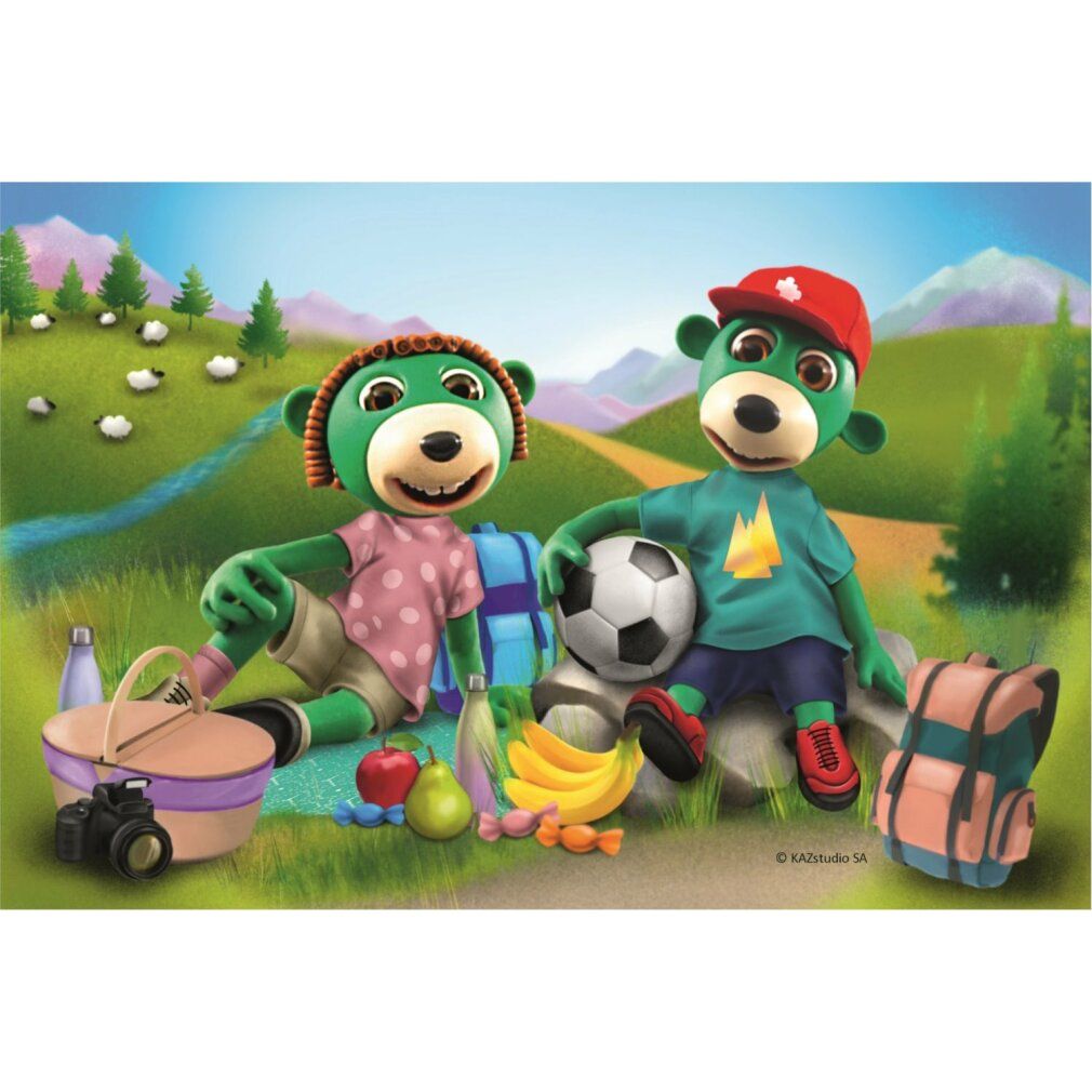 Puzzle Treflings: Auf einer Reise 54 Teile