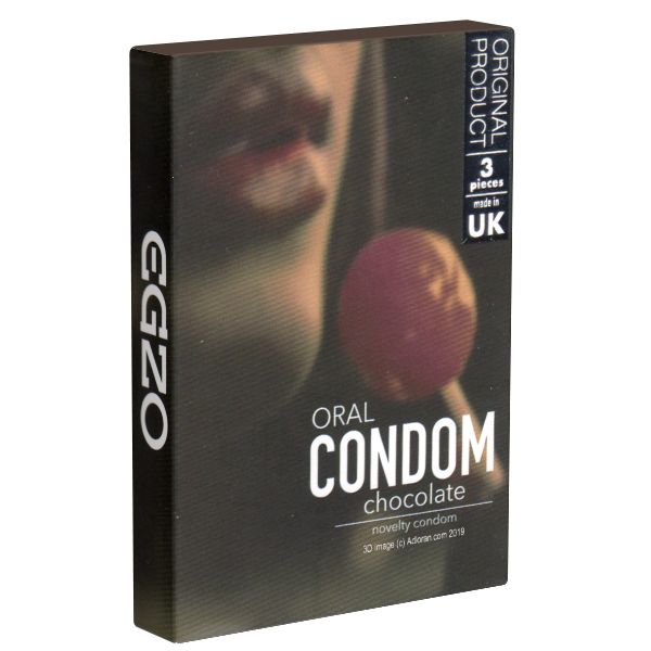 EGZO Oral Condom *Chocolate* Schoko-Kondome für Oralverkehr
