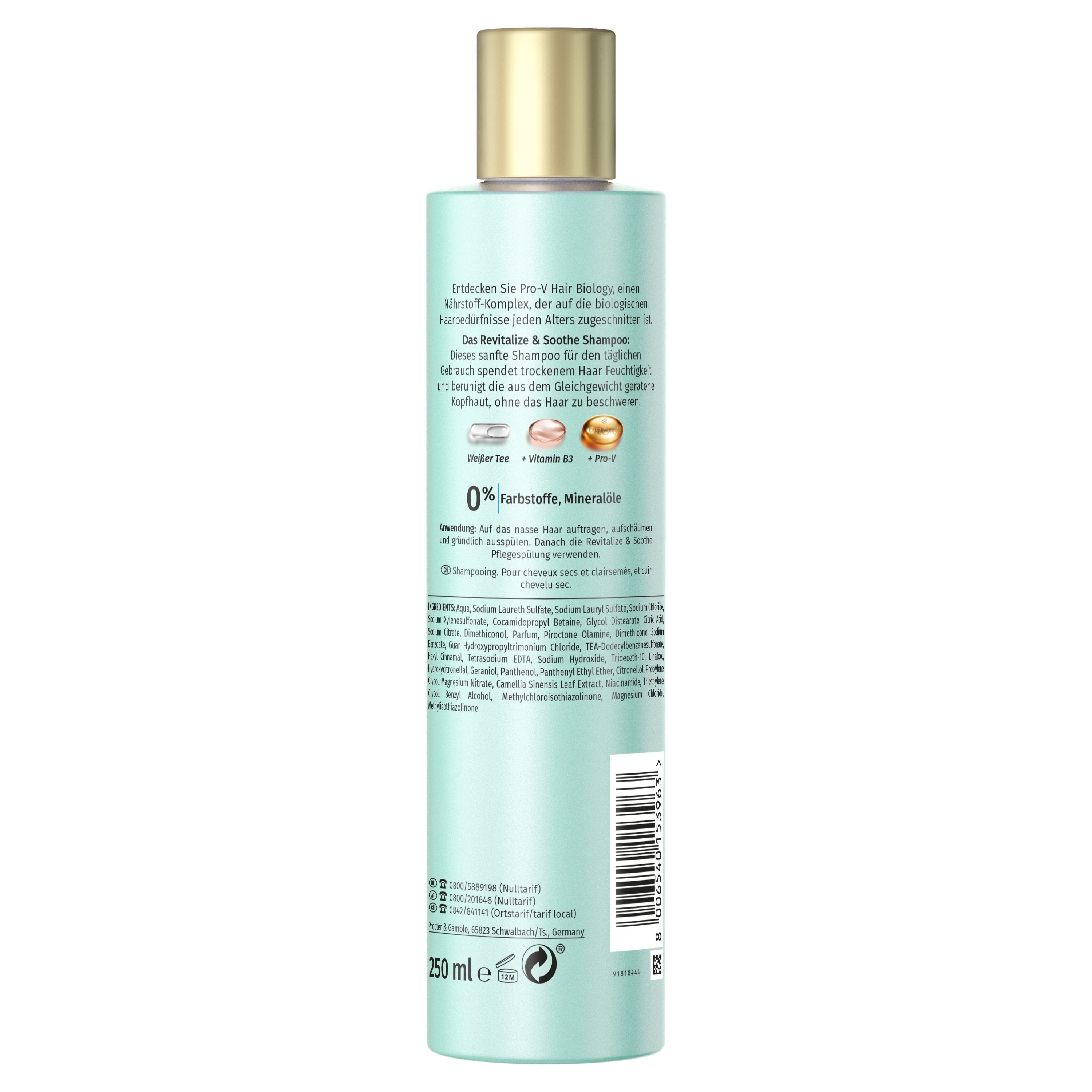 Hair Biology - Shampoo 'Revitalize & Soothe' 250 ml