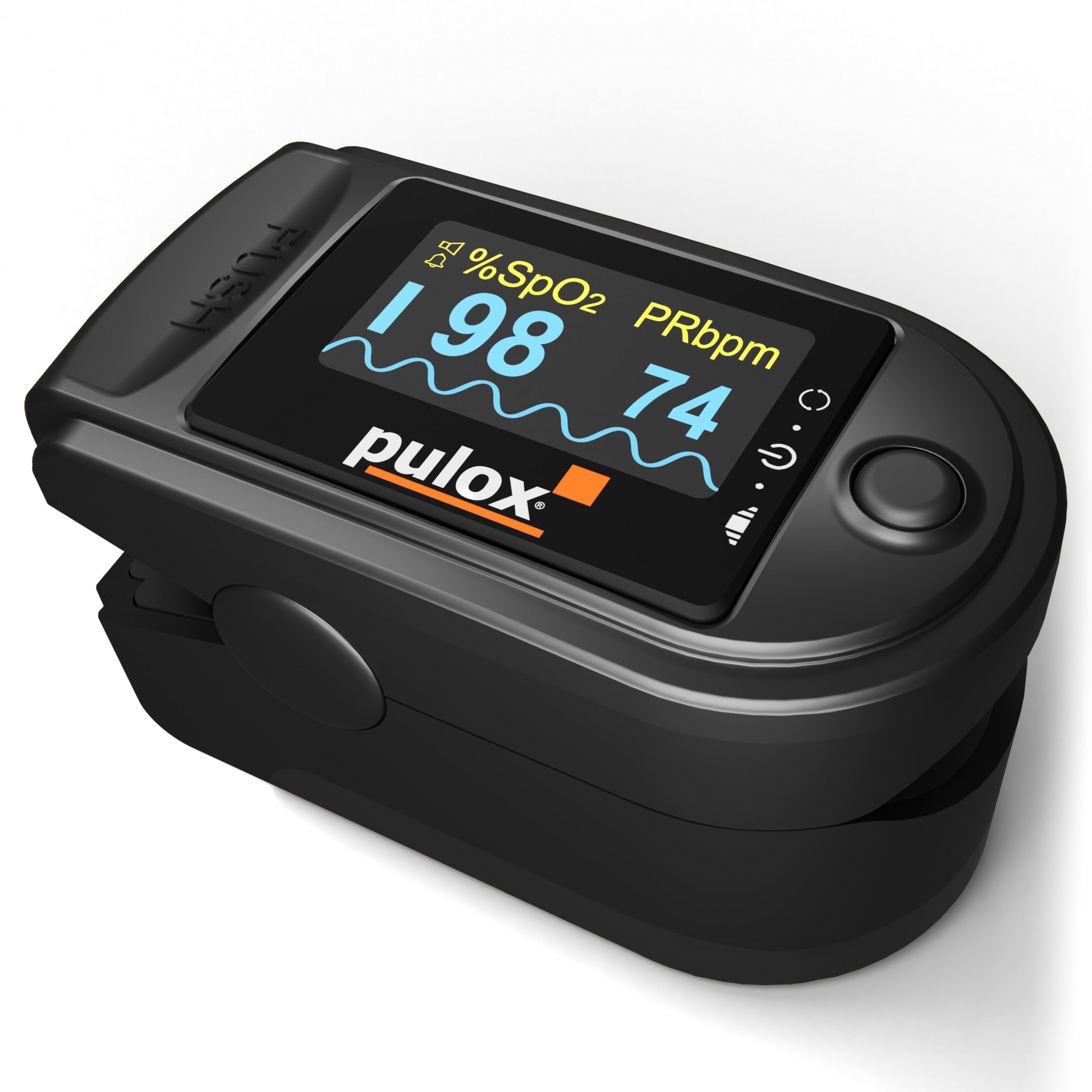 Pulox PO-200A Solo - Finger-Pulsoximeter - Schwarz