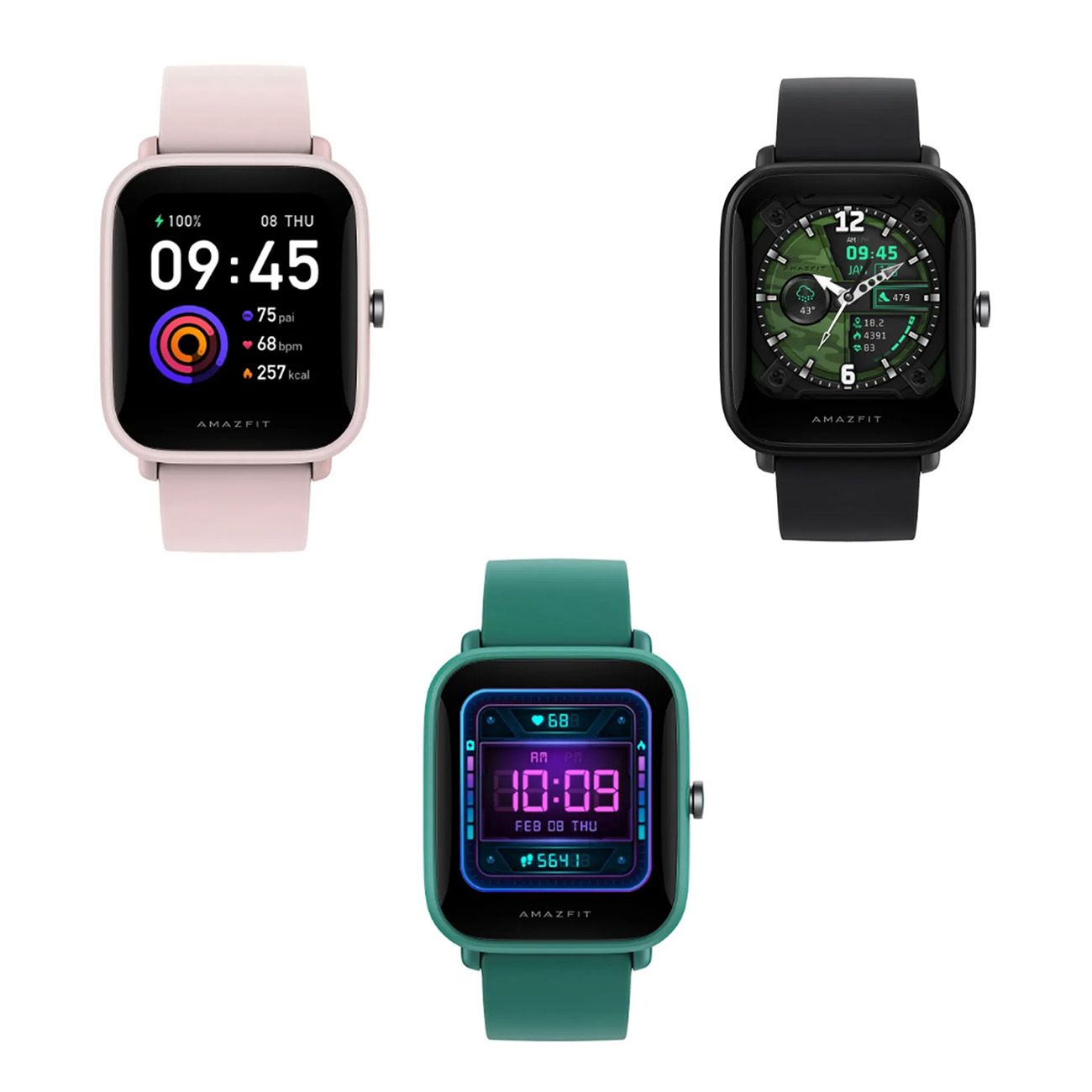 Amazfit Bip U Pro-rosa Smartwatch