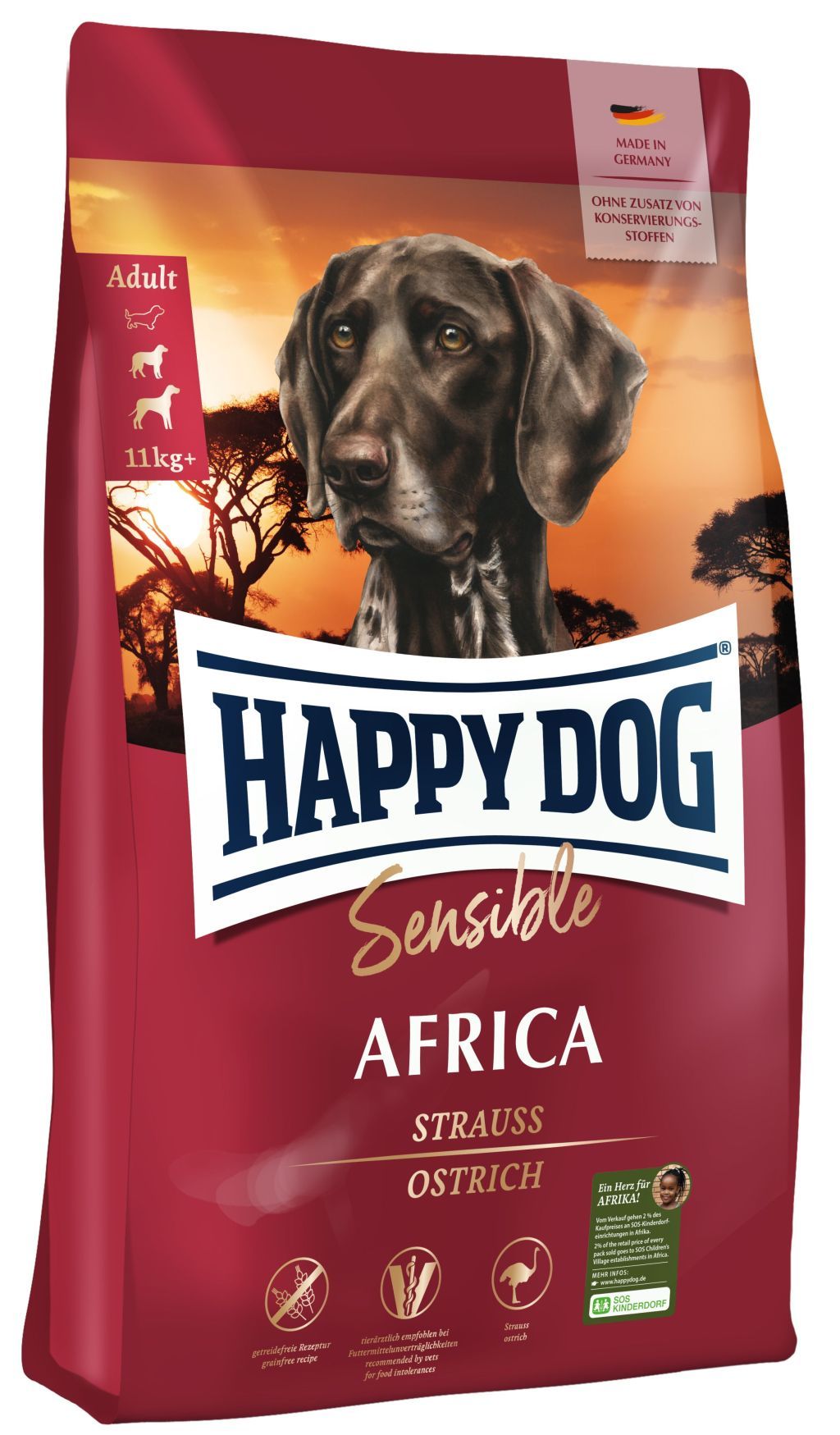 Happy Dog Sensible Africa für sensible Hunde