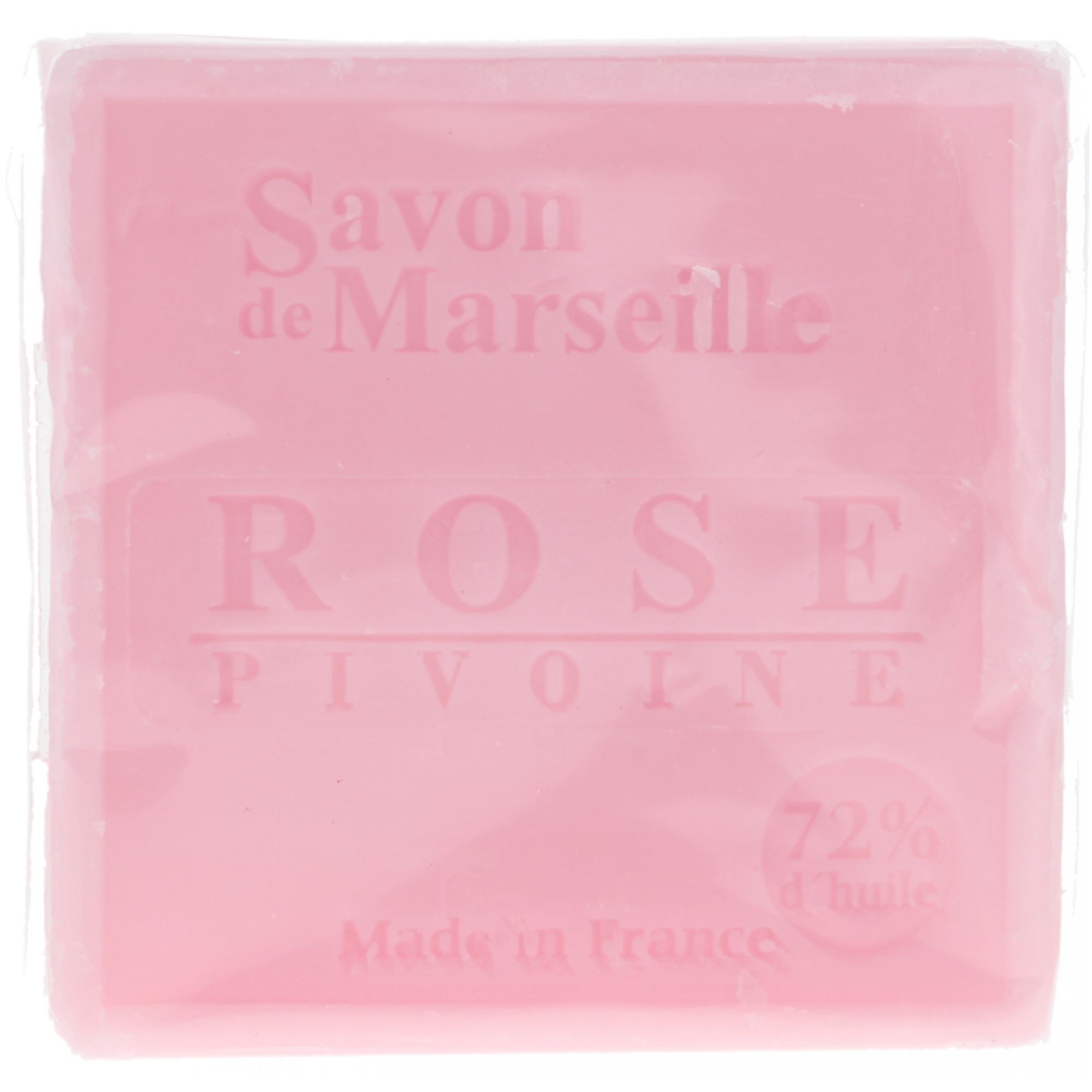 Estipharm Marseille Seife Rose Pfingstrose 6,5x6,5x2,5 cm