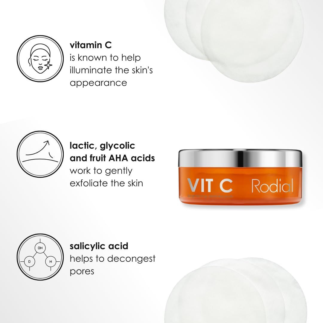 Rodial Vit C Brightening Cleansing Pads