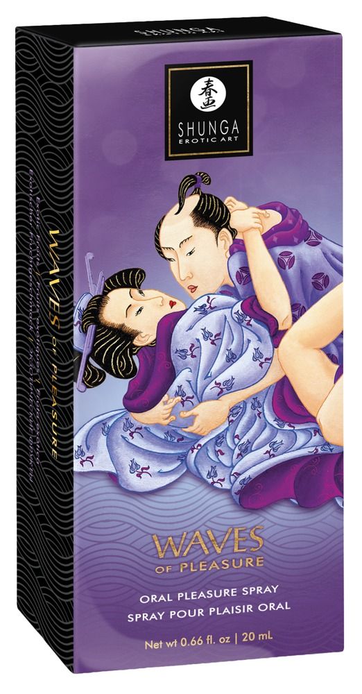 Shunga Erotic Art Waves of Pleasure Oral Pleasure Spray, 20 ml.