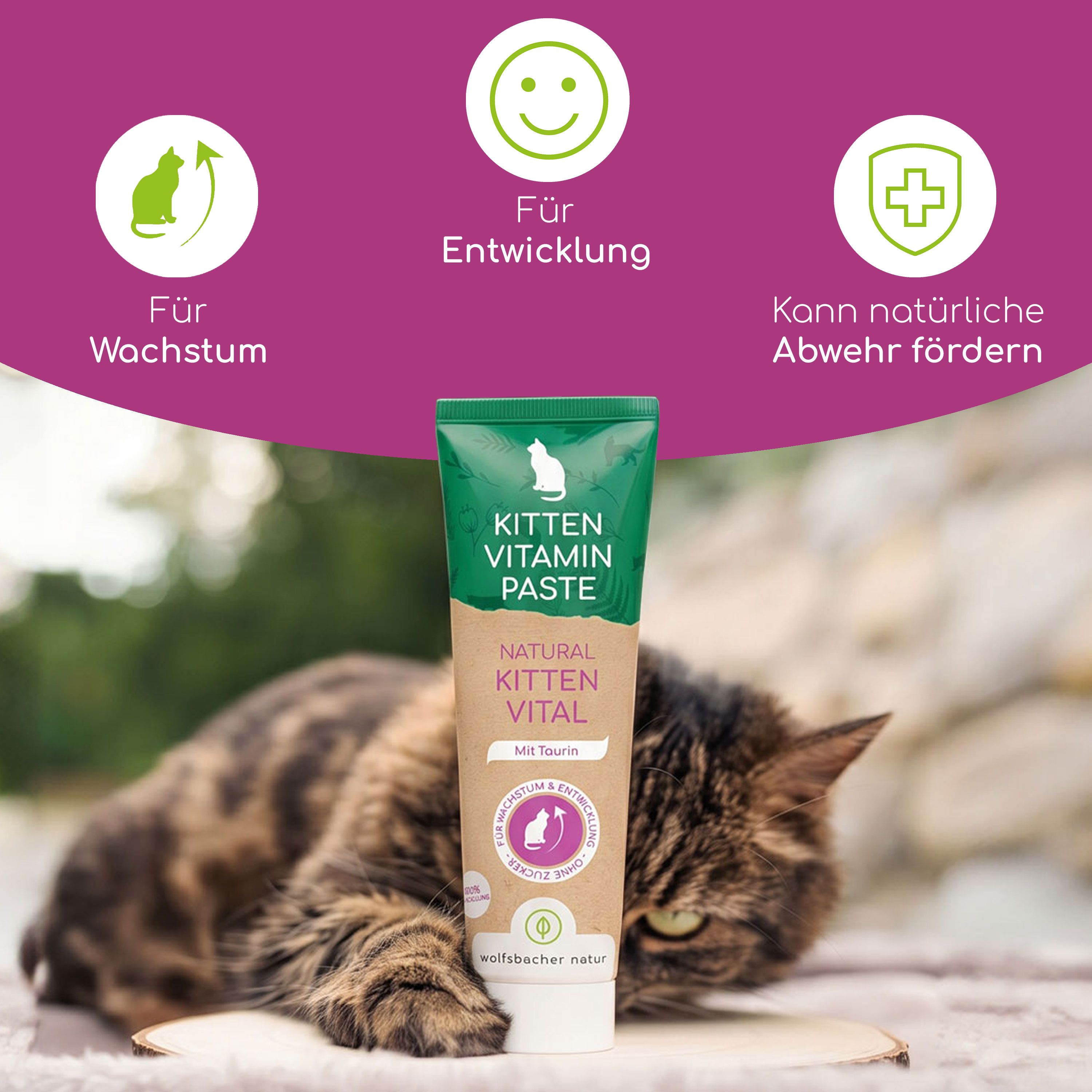 Wolfsbacher Natur Kitten Paste