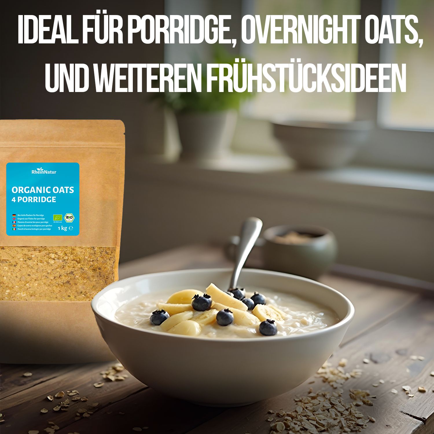 RheinNatur Bio Haferflocken