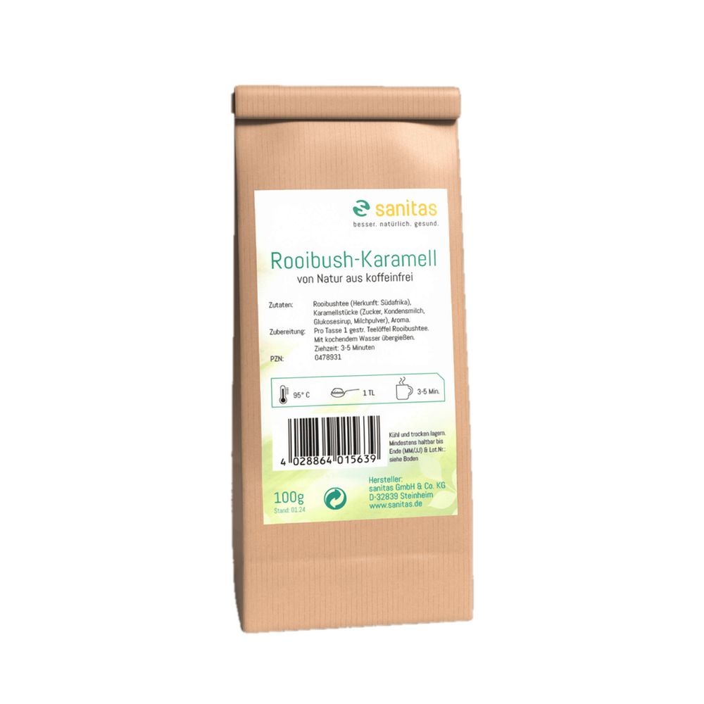 sanitas Rooibush Karamell 100 g Tee