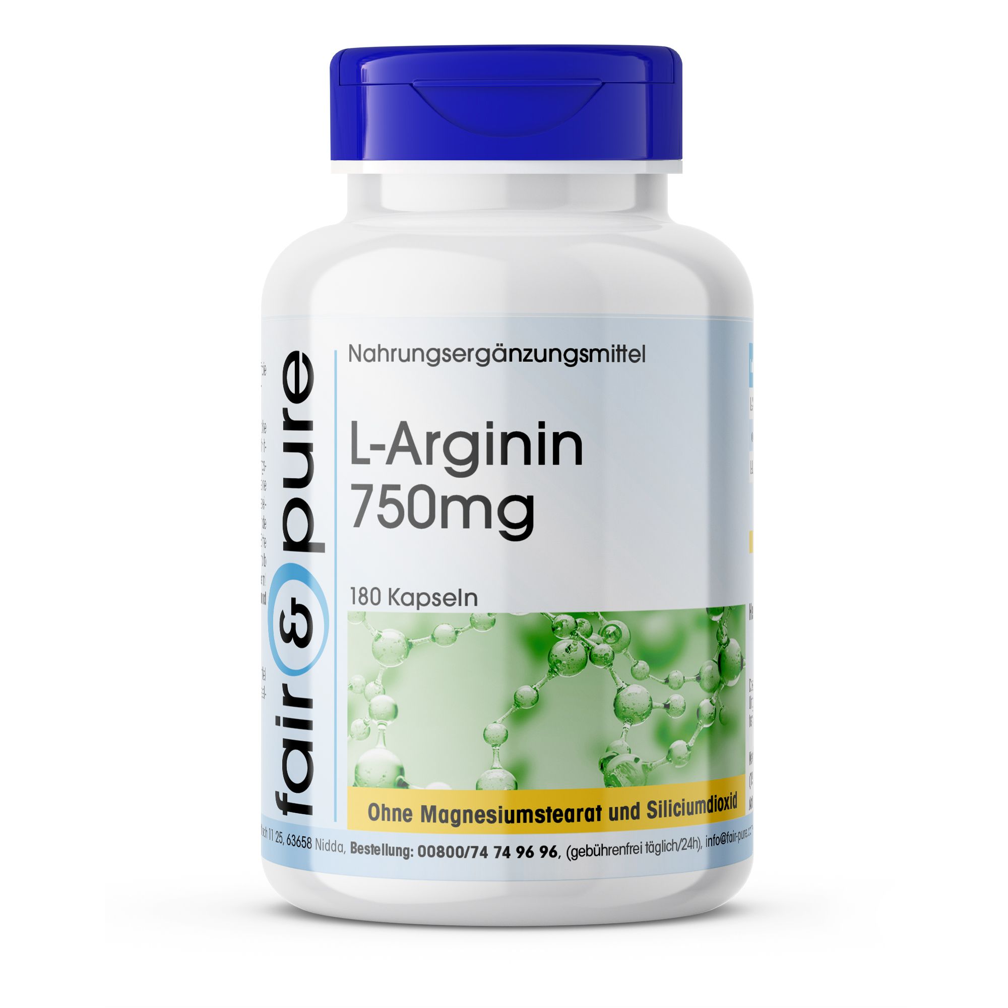 L-Arginin Kapseln 180 St