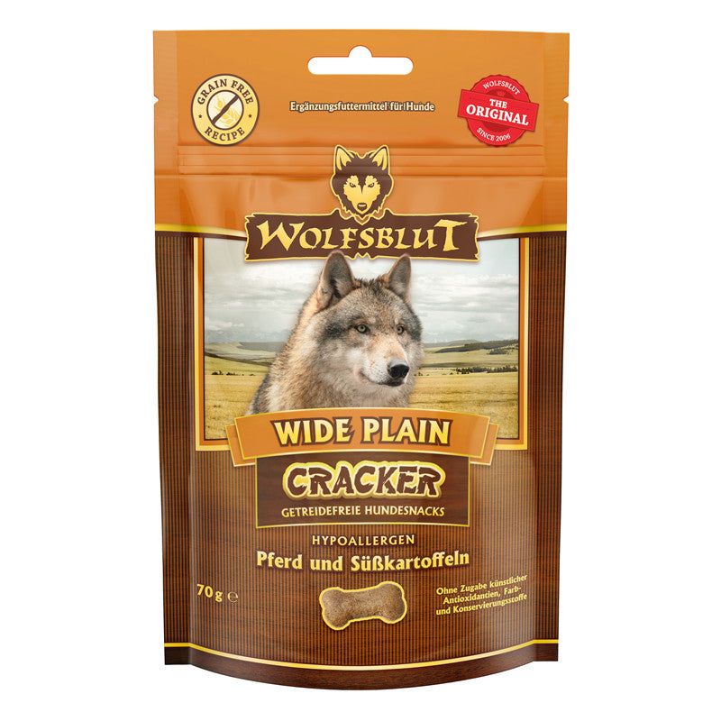 Wide Plain Cracker, Horse with Sweet Potatoes, 70 g - Bild 3