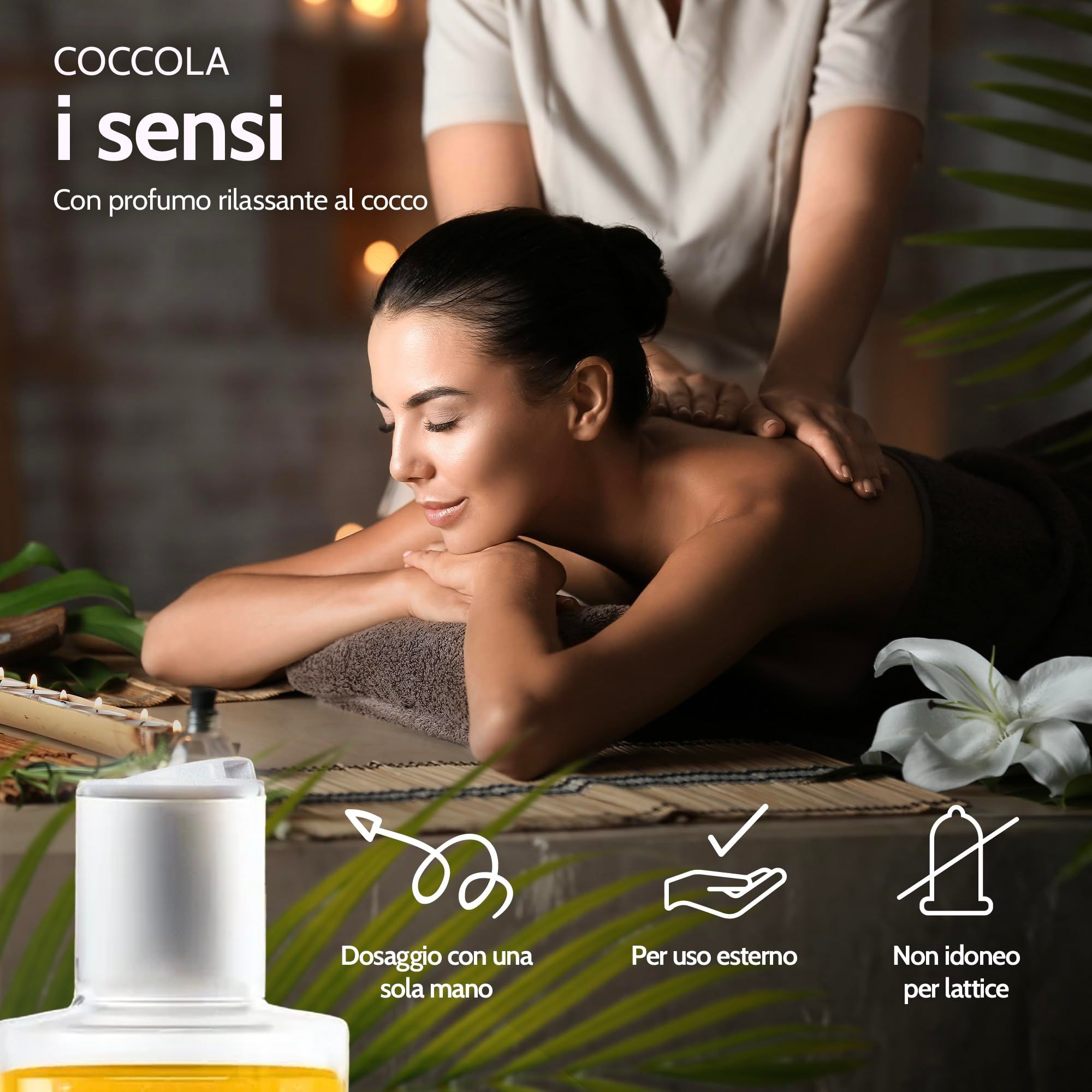 Vibratissimo Massageöl Coconut