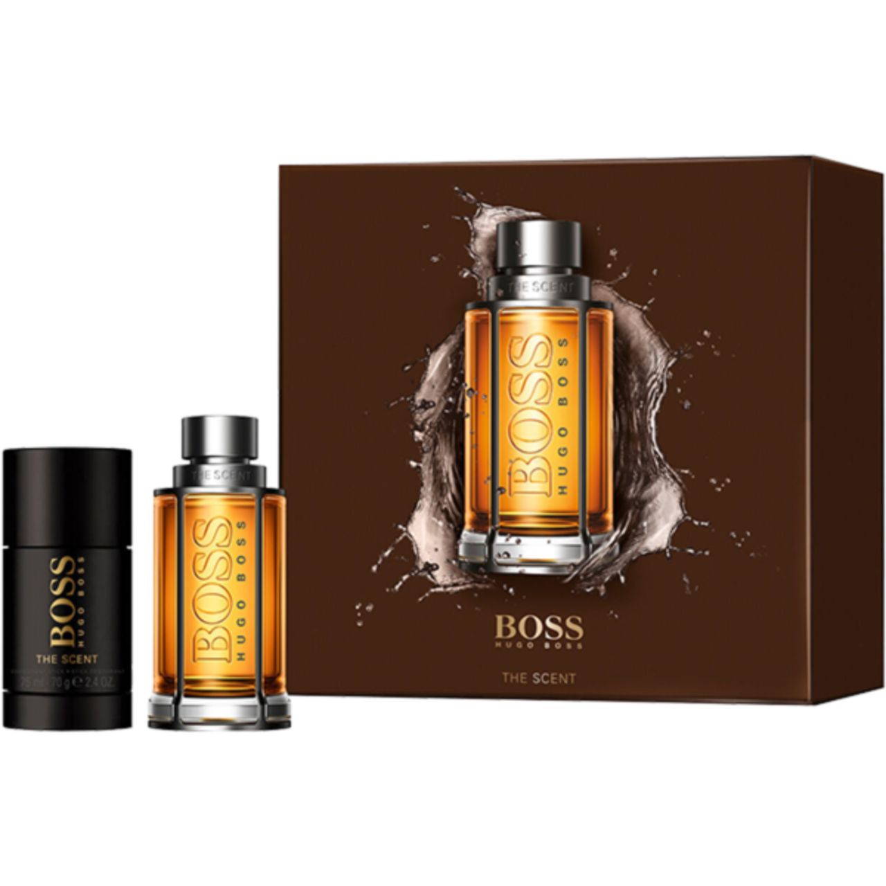 Boss - Hugo Boss, The Scent Set = E.d.T. Nat. Spray 50 ml + Deodorant Stick 75 ml