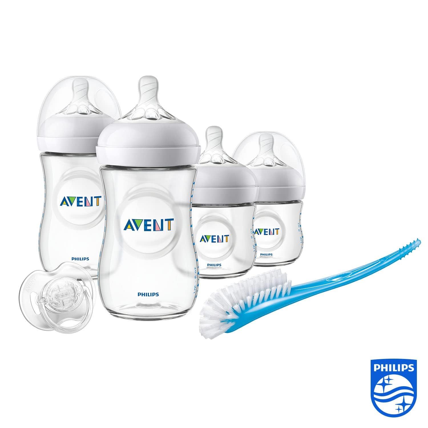 Philips Avent Baby-Fläschchen für Neugeborene, transparent