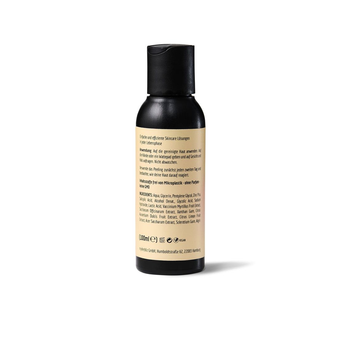 The Liquid Peeling – AHA, BHA & Zink PCA für ein glattes, verfeinertes Hautbild