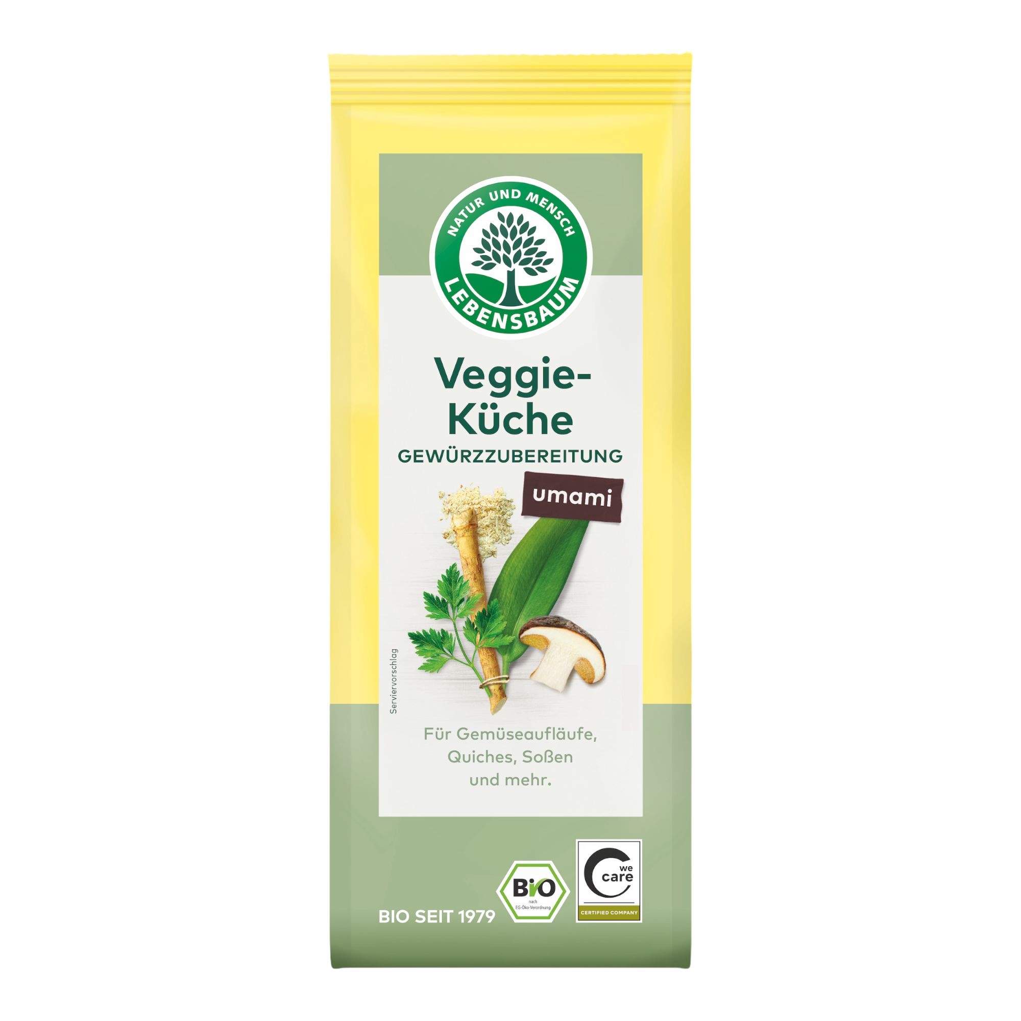 Lebensbaum Veggie-Küche Umami Gewürzzubereitung im Beutel.
